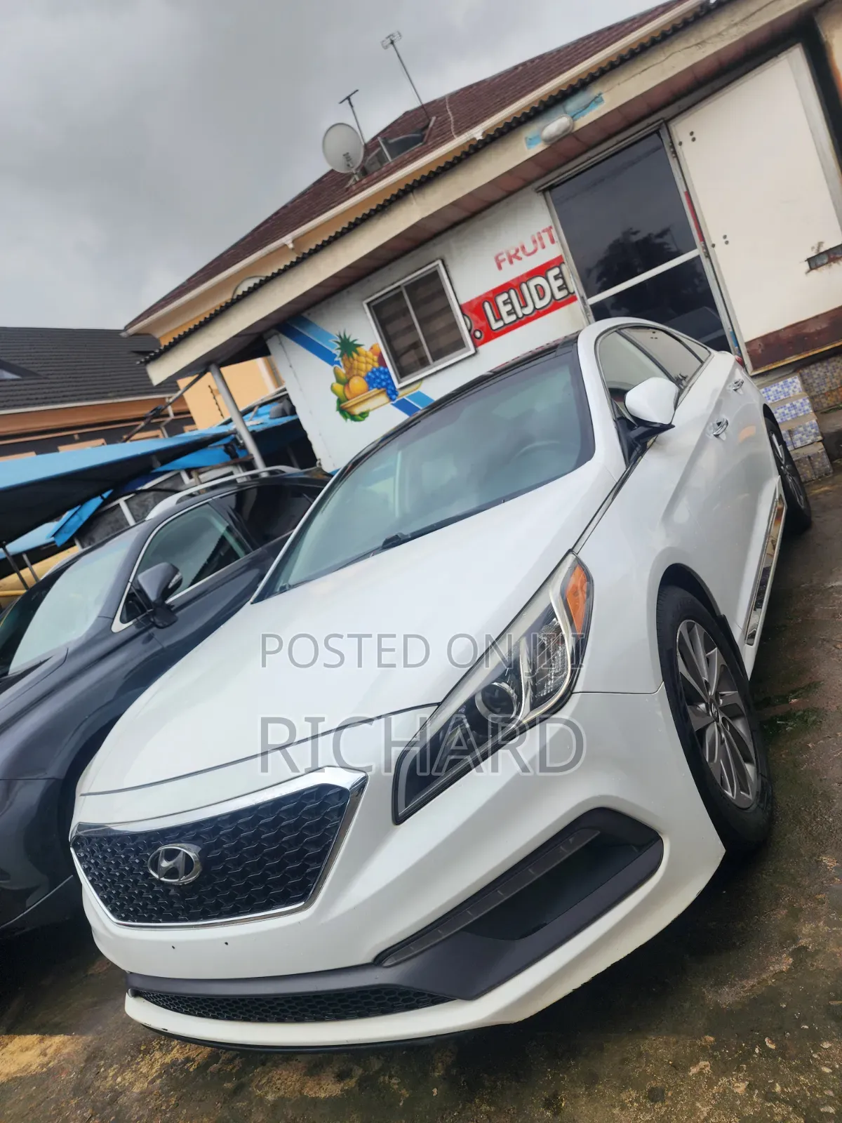 Hyundai Sonata Sport 4dr Sedan (2.4L 4cyl 6A) 2015 White