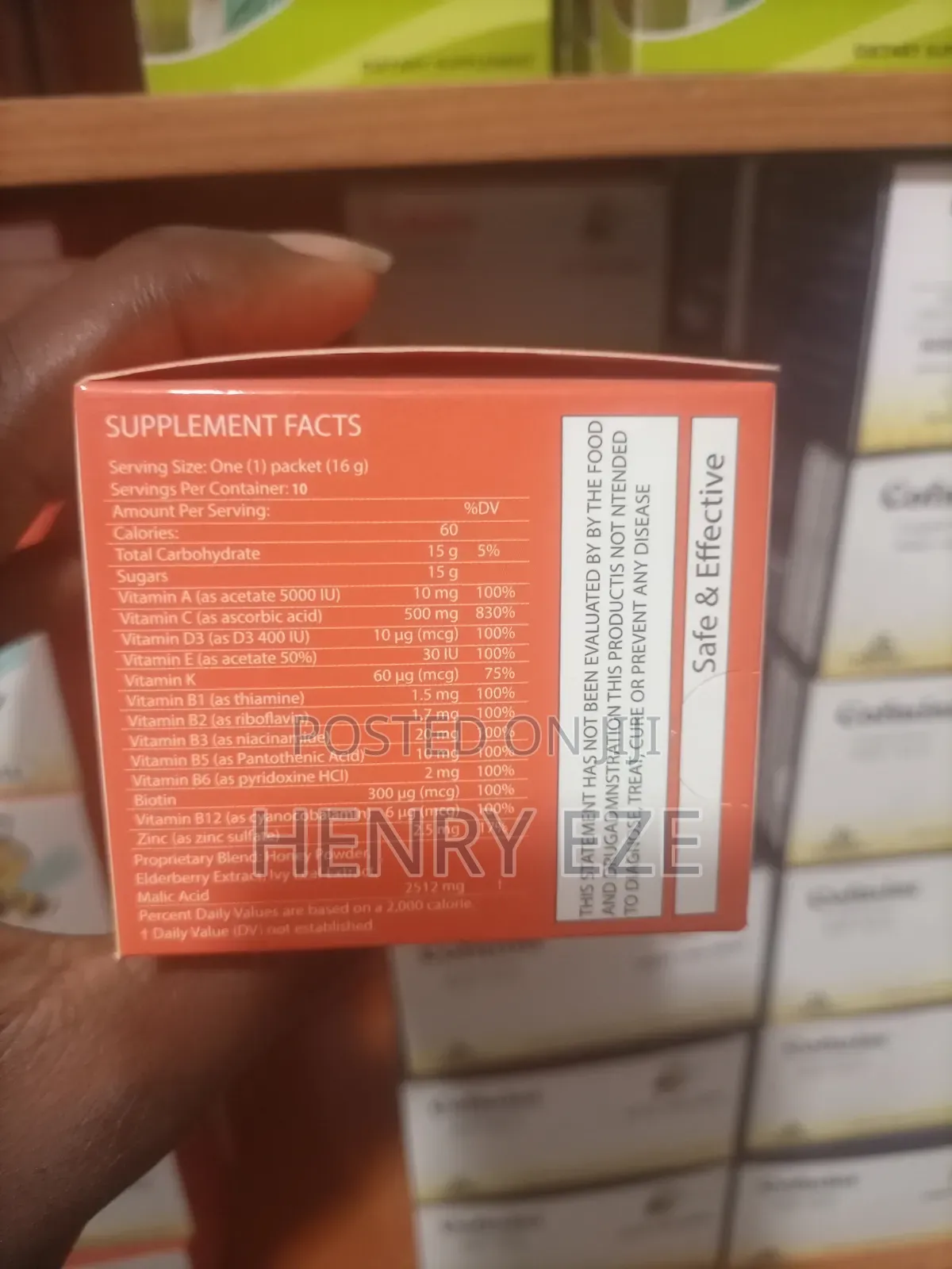 Cofmint Cough Throat Relief + Mucus – Day Time Drink