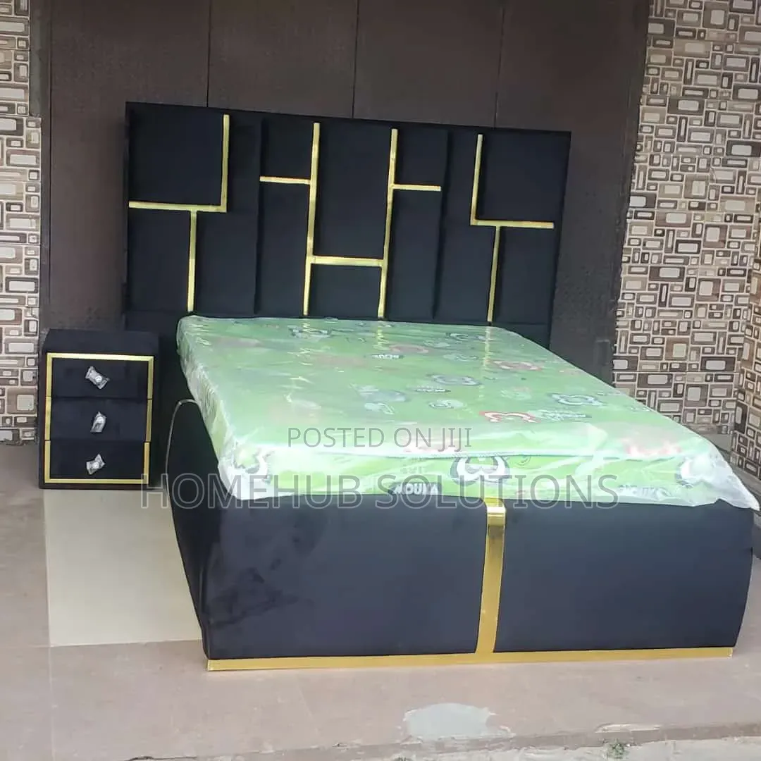 Brand New 6by6 Bedframe With Mattress and Drawer