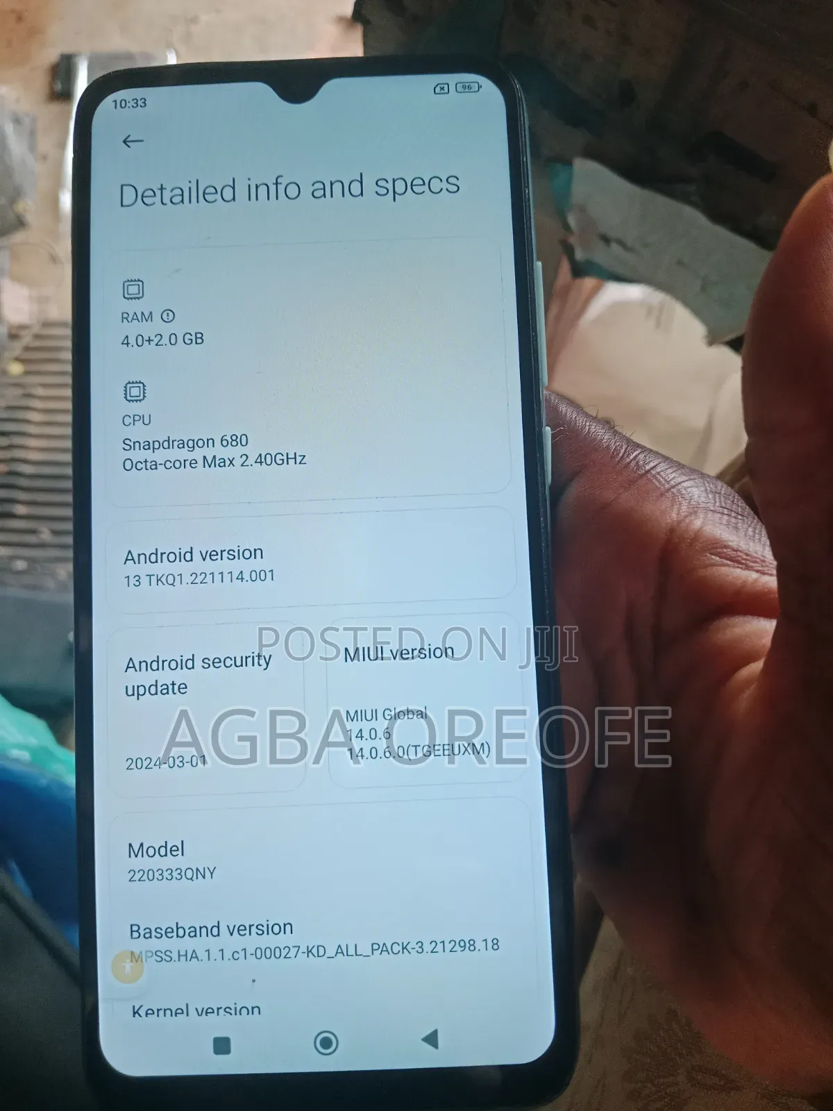 Xiaomi Redmi 10C 128 GB Green
