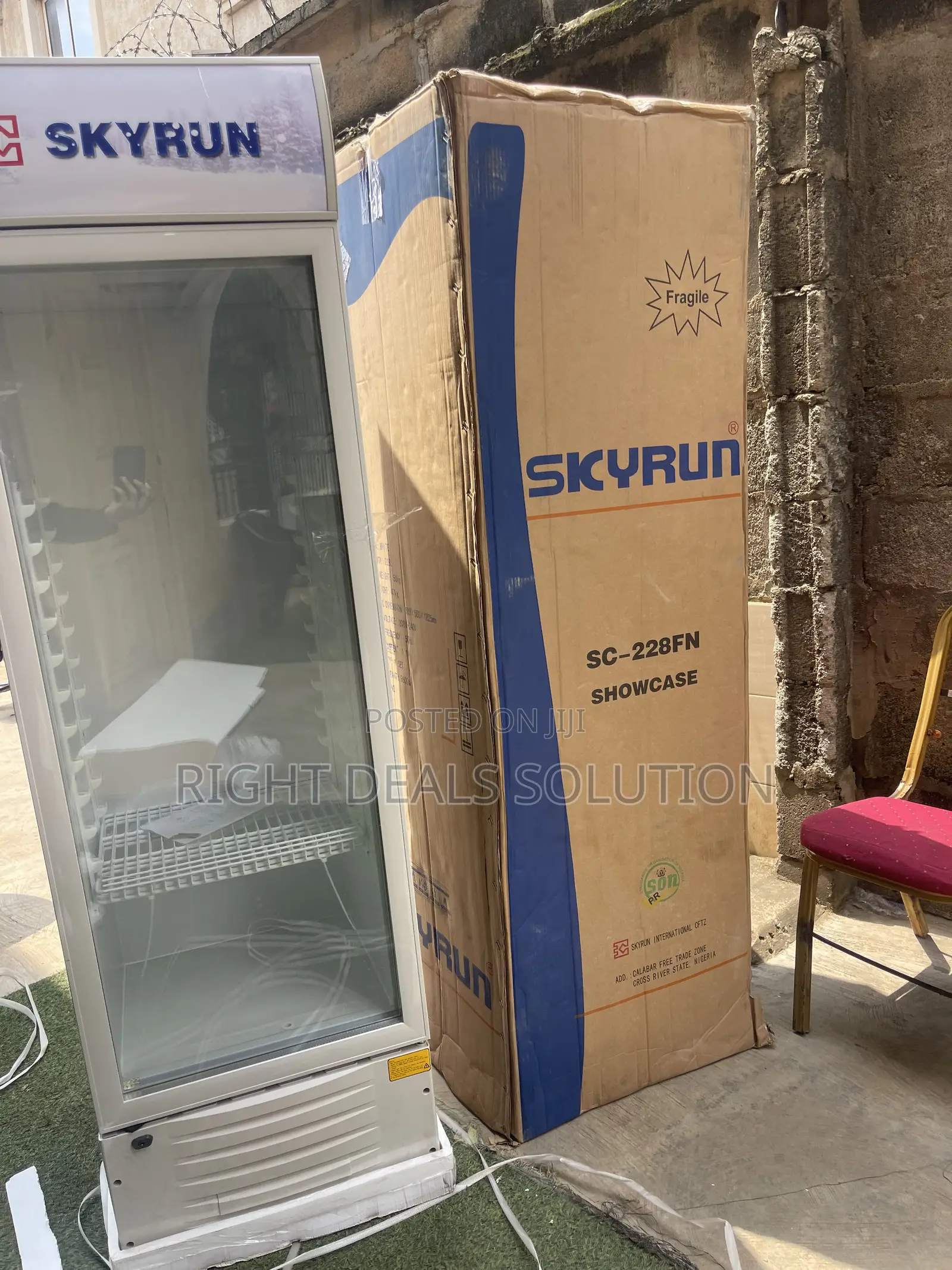 Cold Drinks. Clean Display. Better Business. Skyrun SC 228FN Chiller