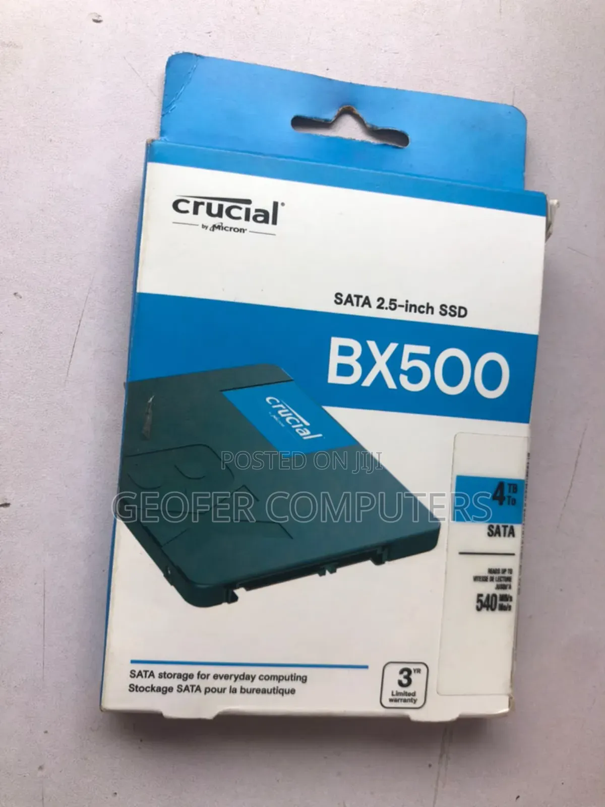 4Tb Crucial SSD Sata