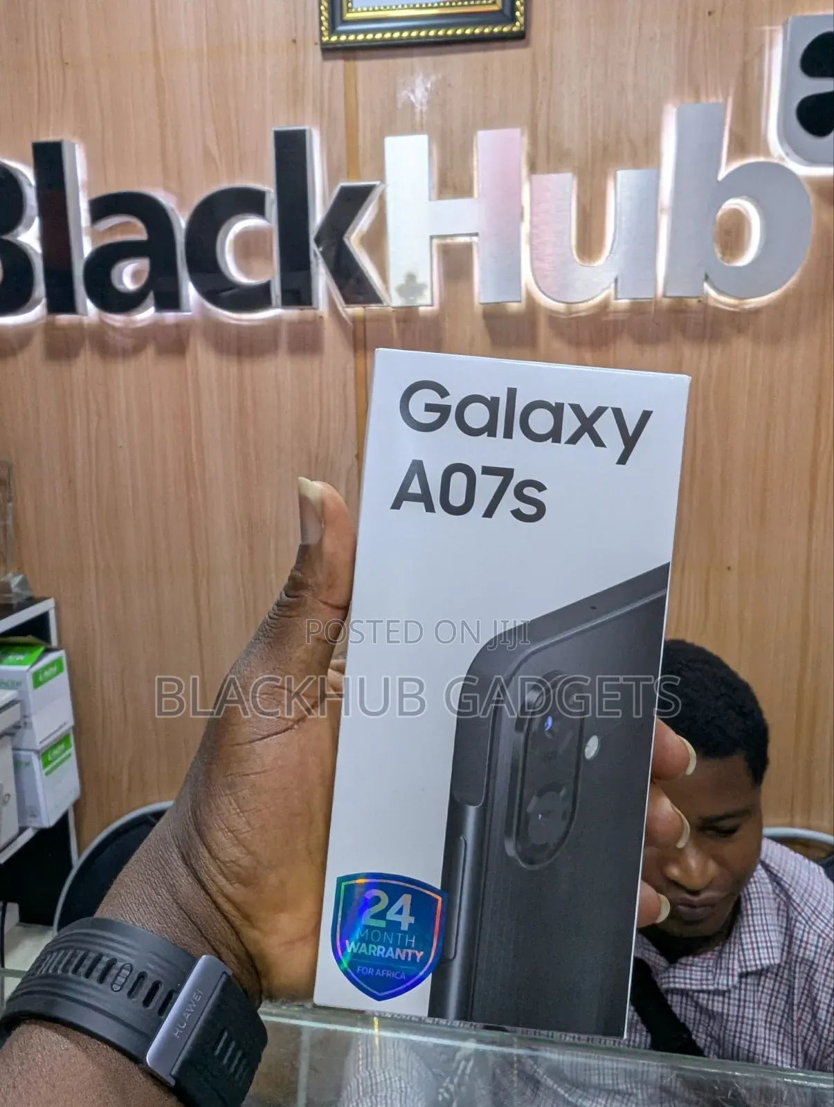 New Samsung Galaxy A07 128 GB Black