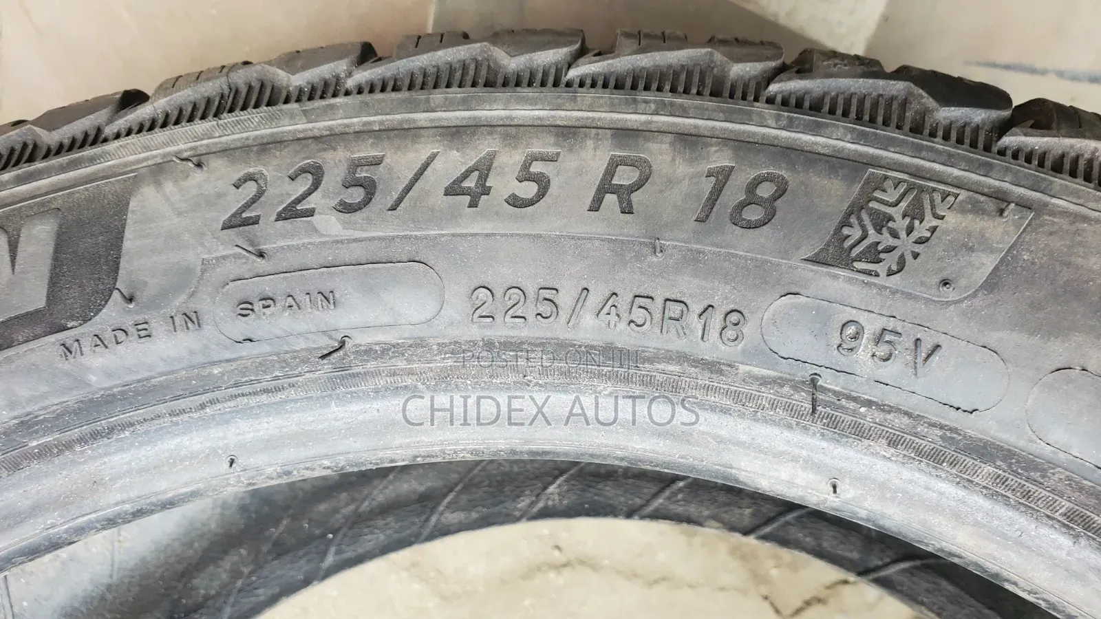 225/45 R18 First Grade Tokunbo*"