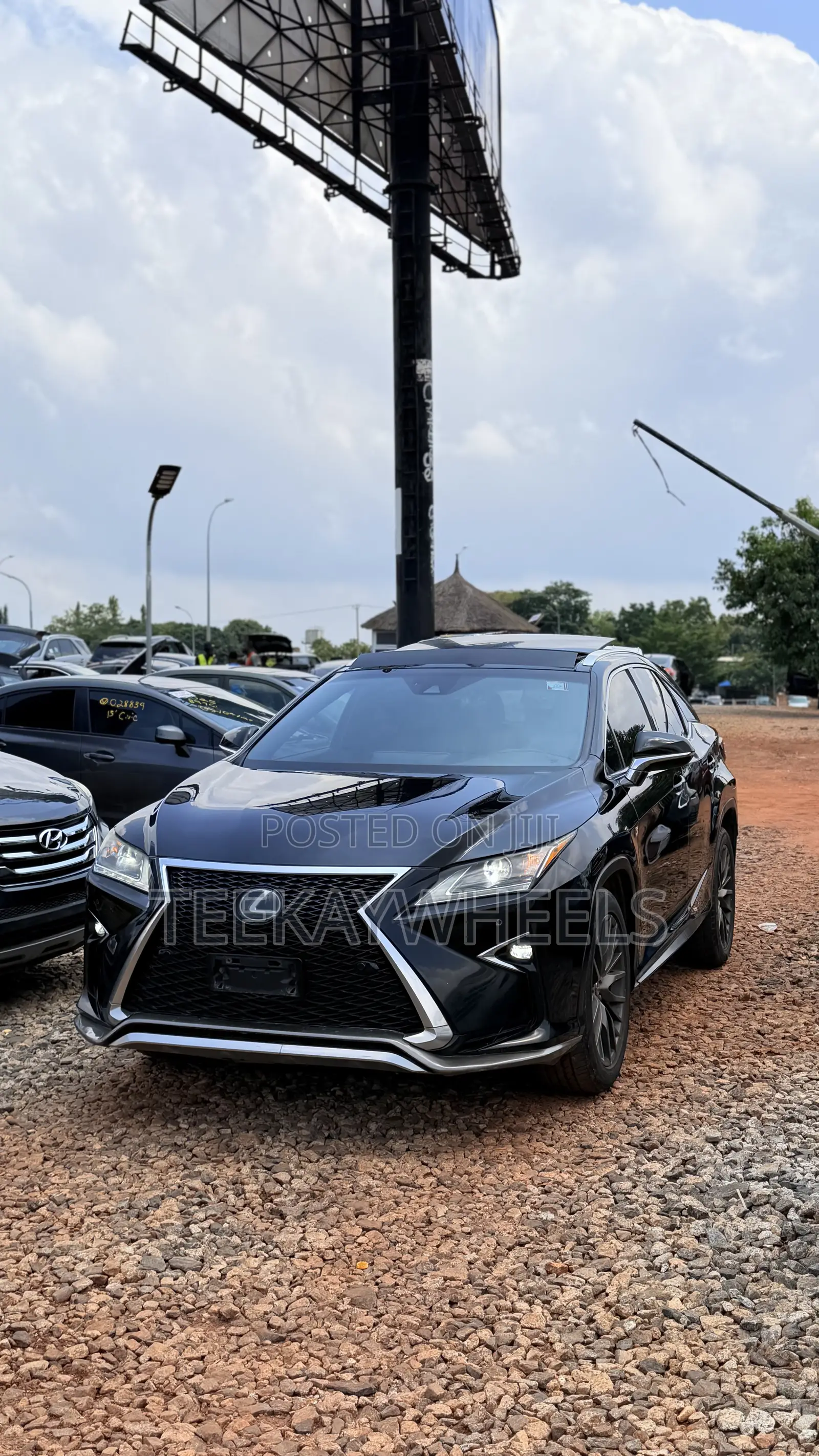Lexus RX 350 F Sport AWD 2016 Black