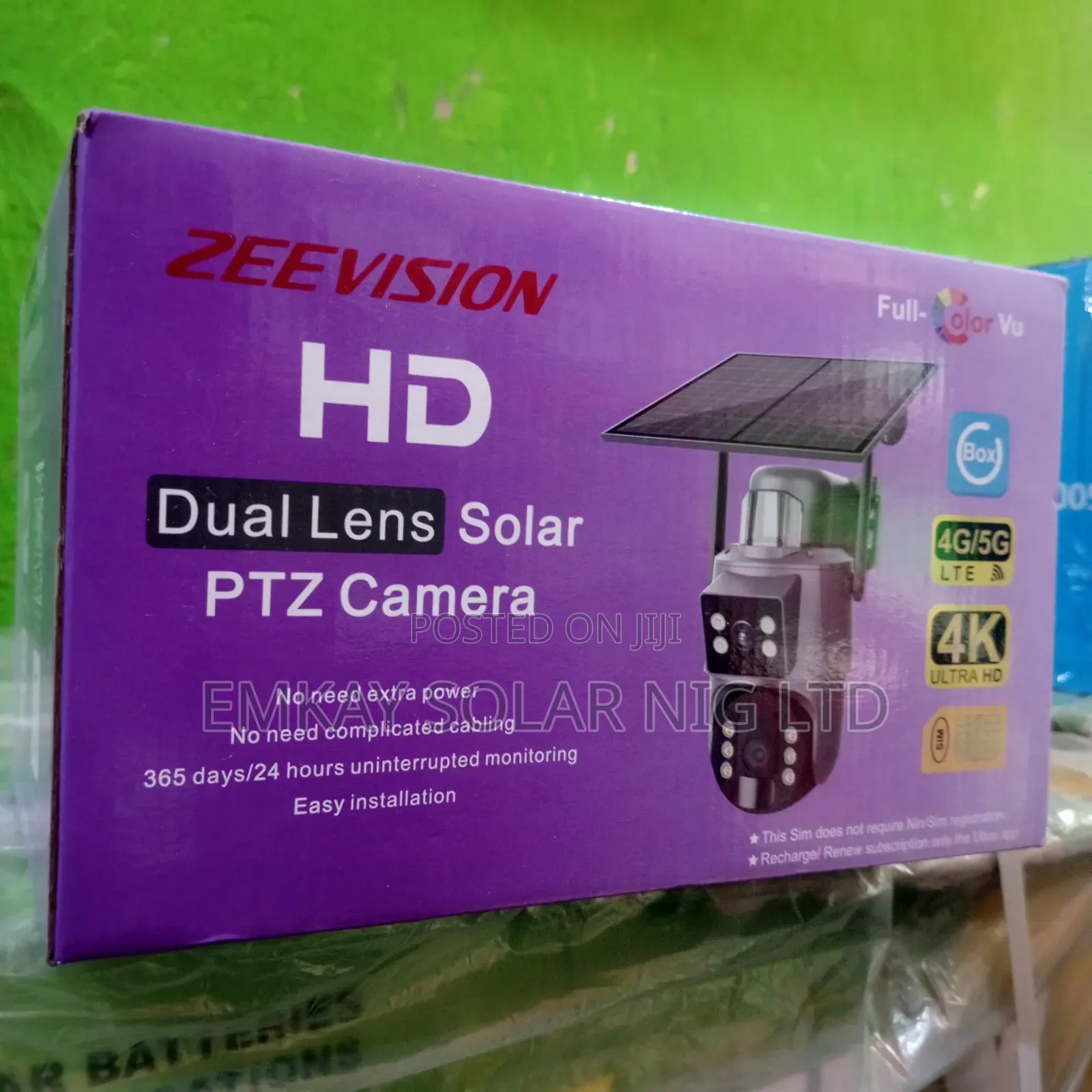 Double Lens PTZ Solar Camera