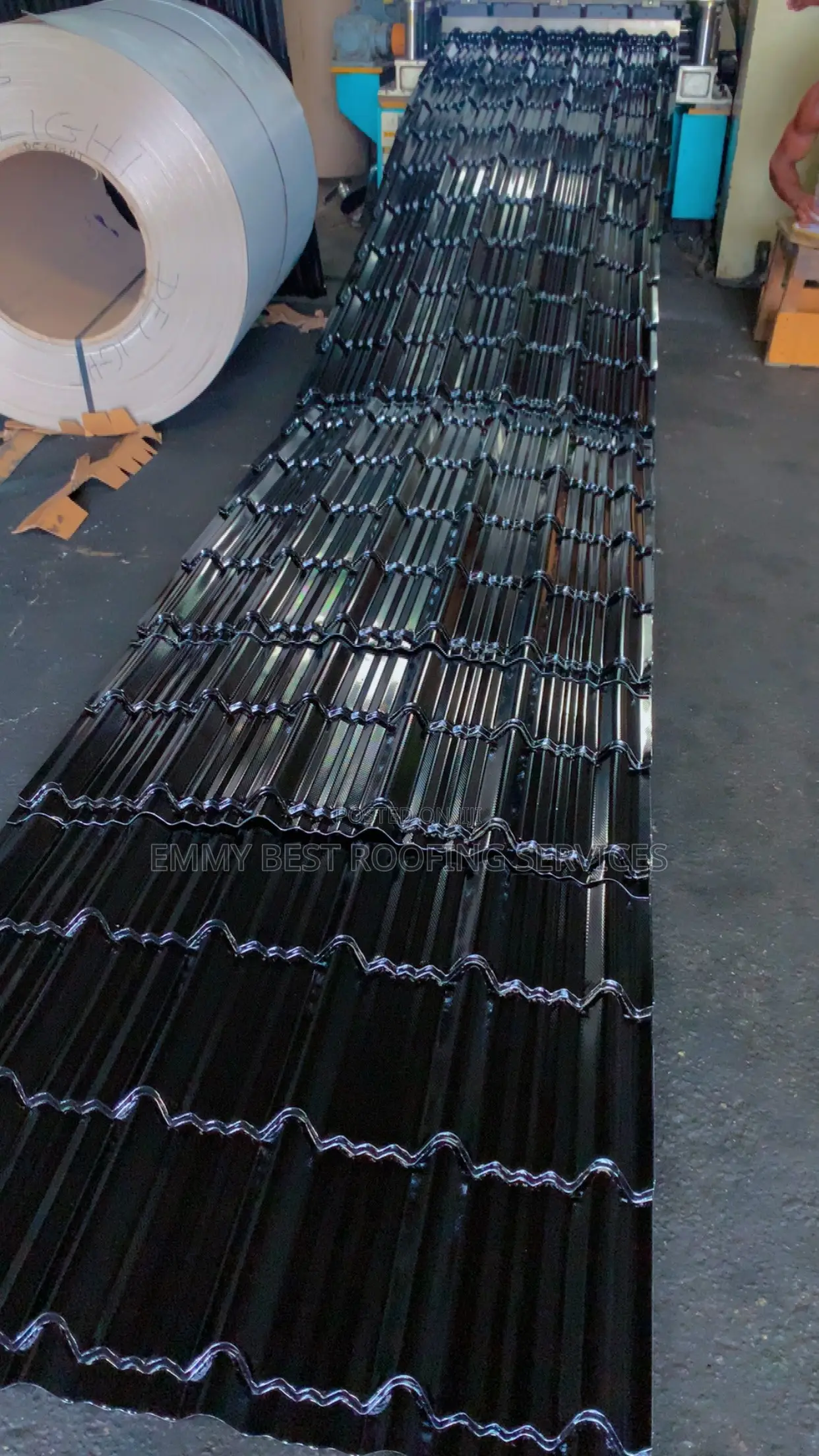 EMMY BEST ROOFING SERVICES:Quality Aluminum Step Tiles 0.55