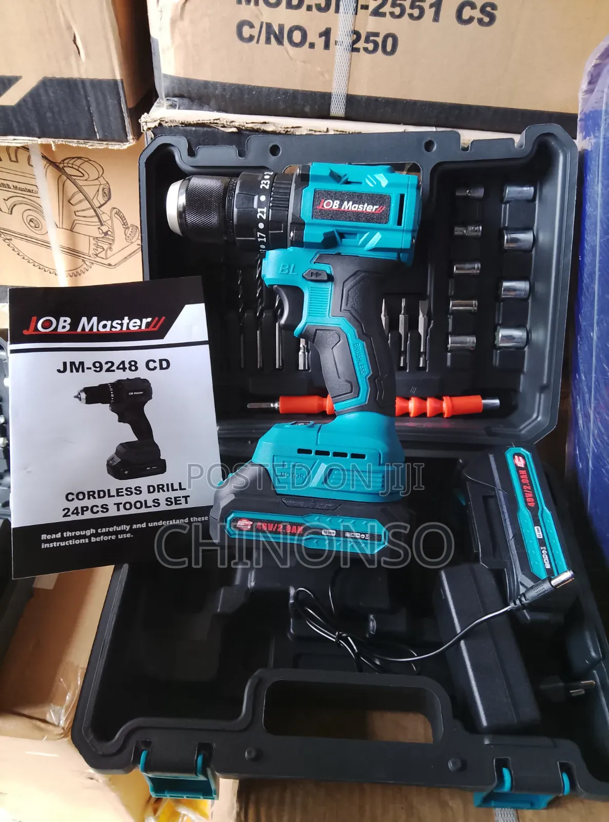 Job Master Brushless Screw Machine