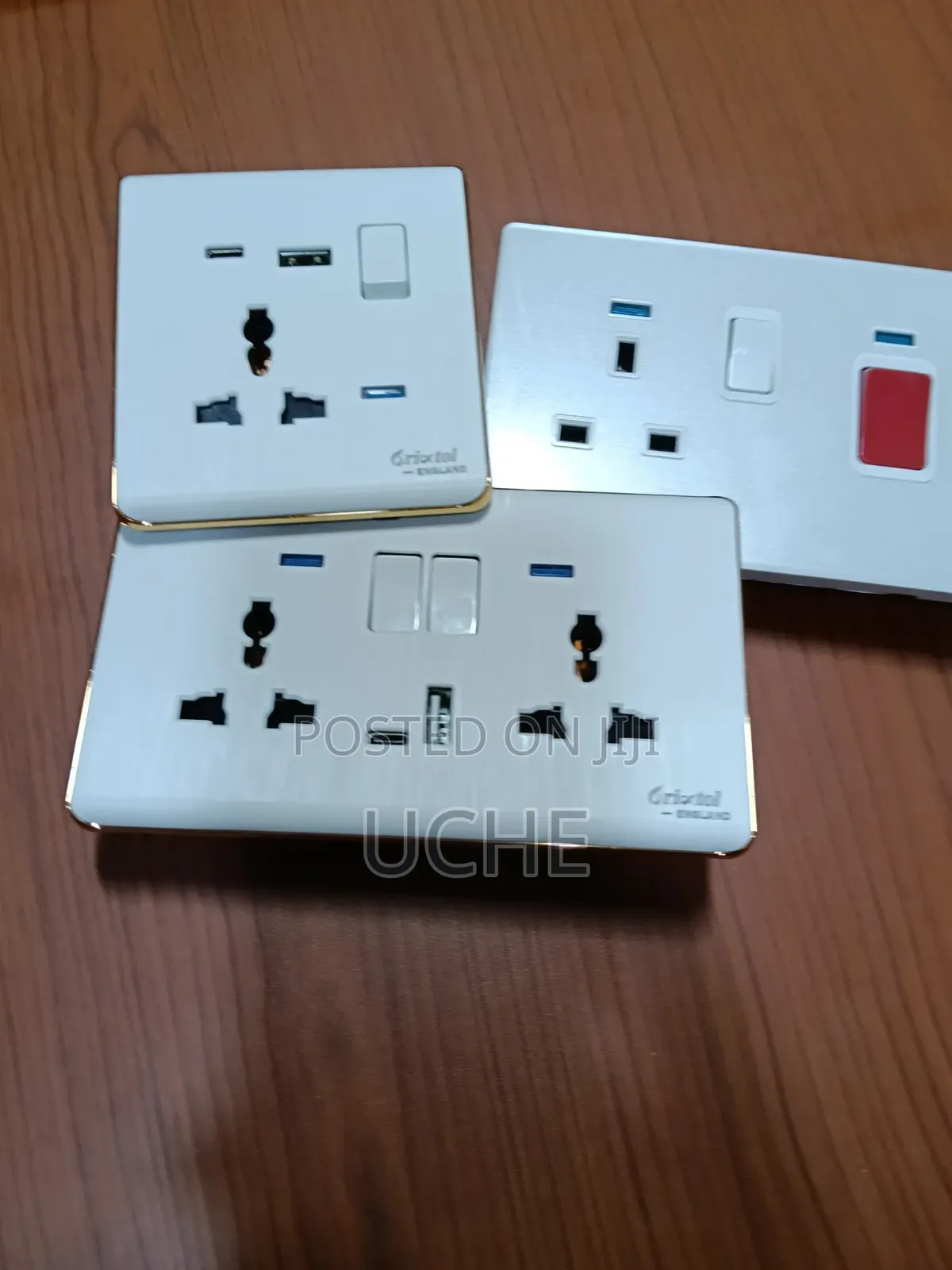 Complete Berlin Socket and Switches Gray Colour