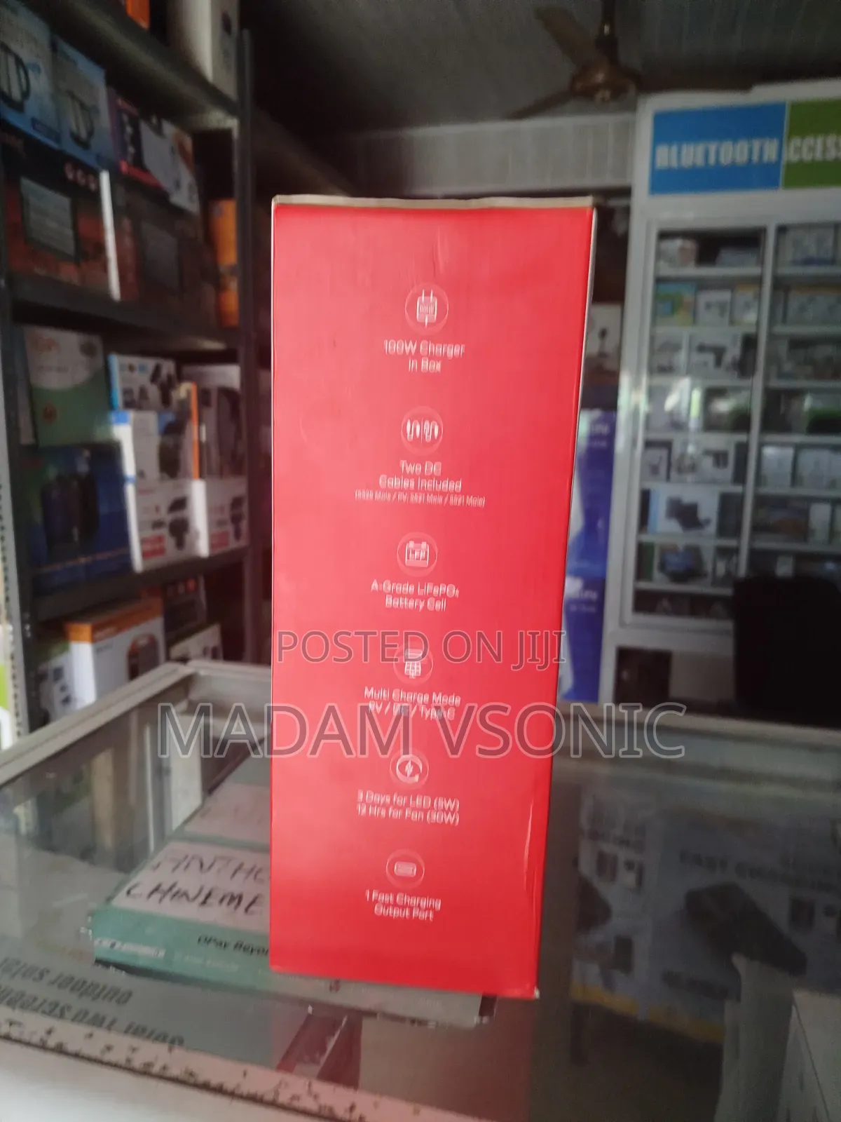 New Itel Power Go Pro 100,000mAh Power Station (200W AC Output)