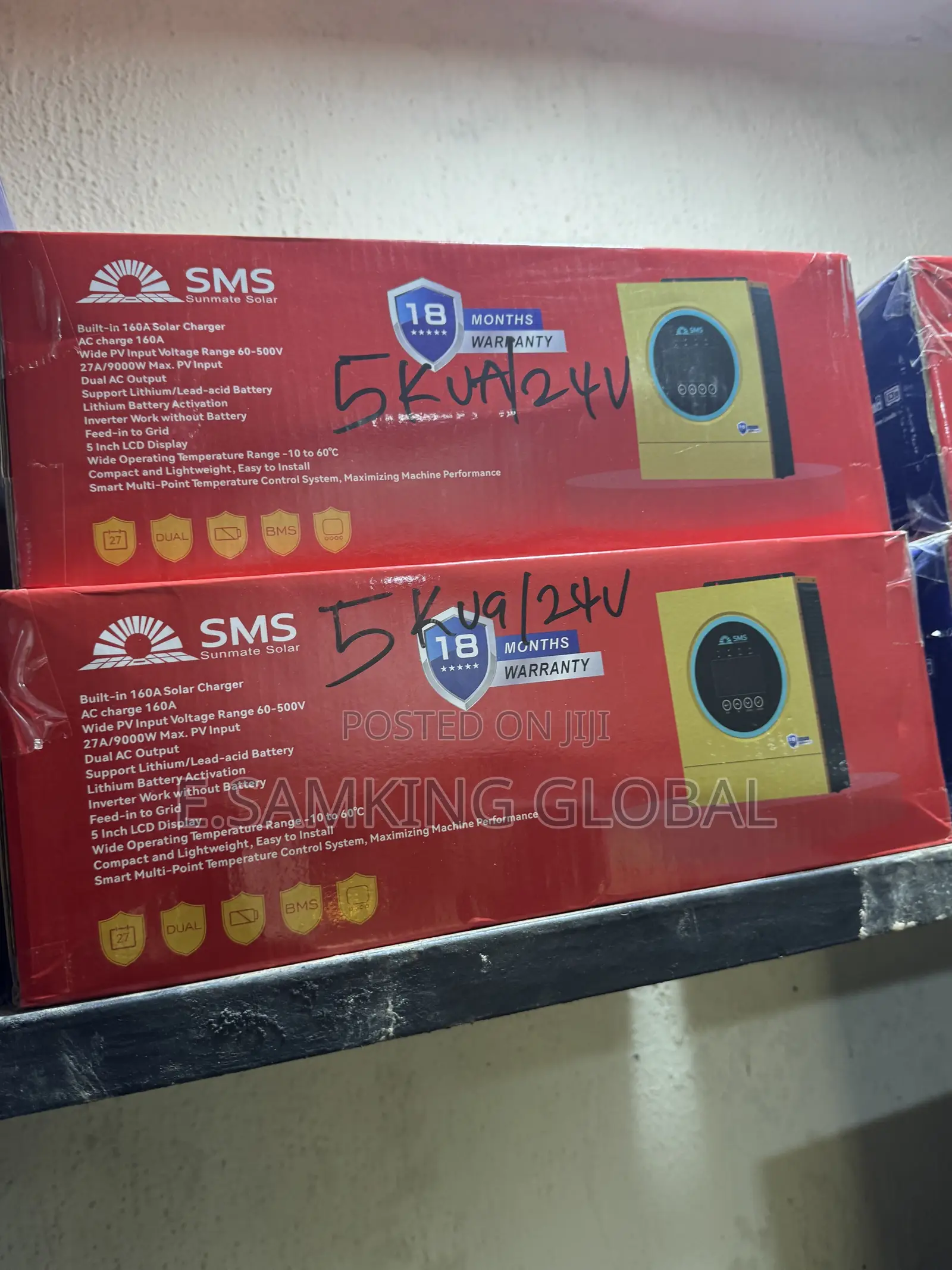 5kva 24v SMS HYBRID Inverter