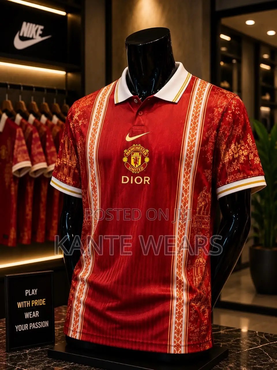 Manchester United Dior Special Kit Player Edition