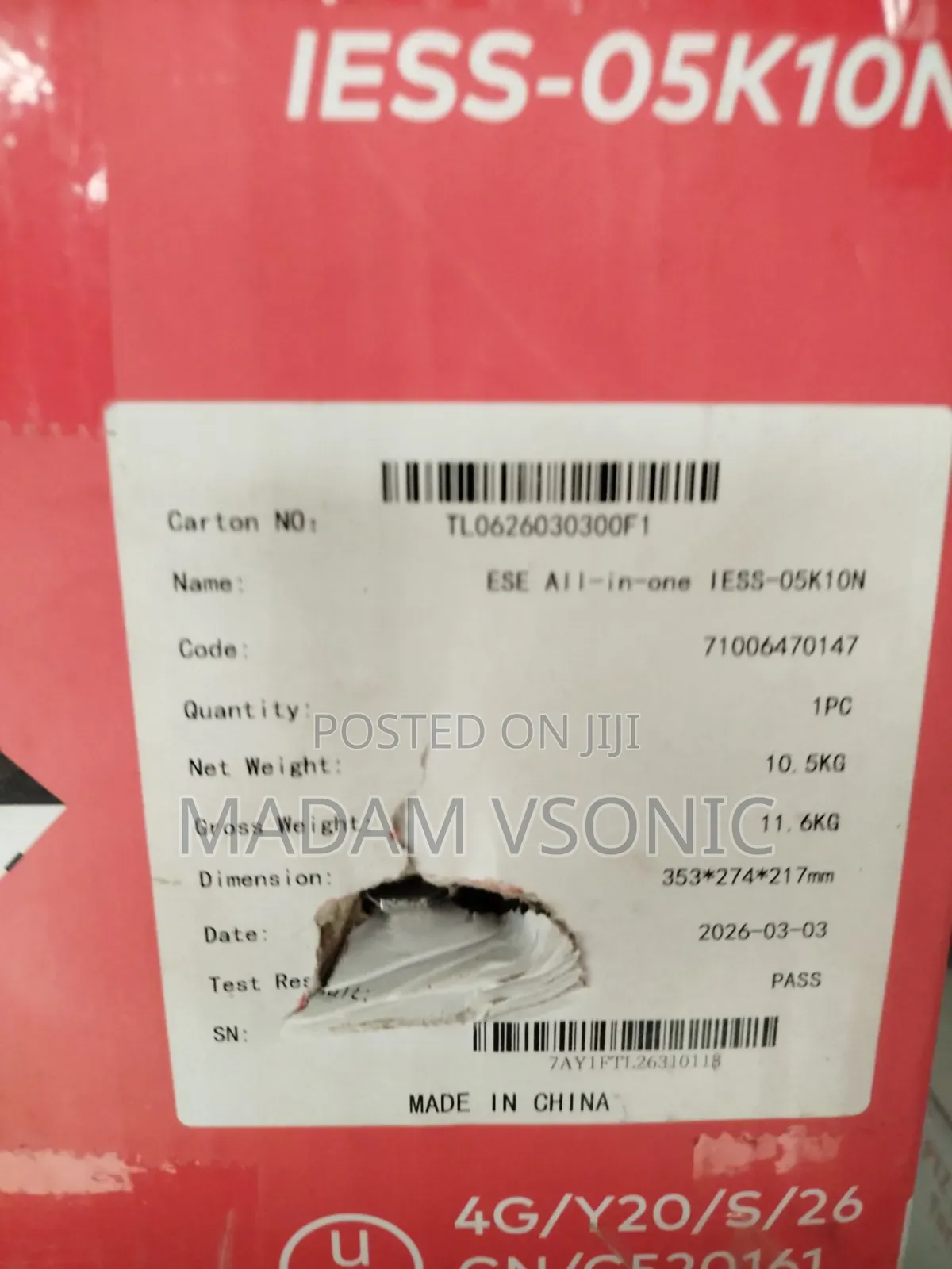 Itel Power Tank 1000wh