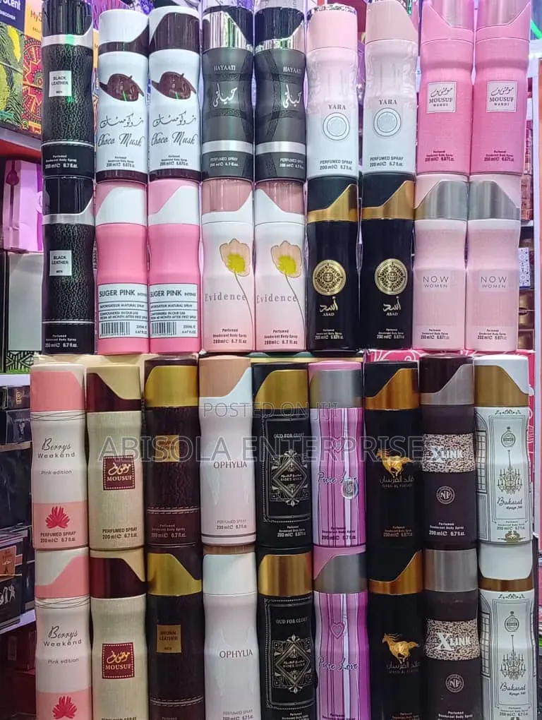 Deodorant Body Spray