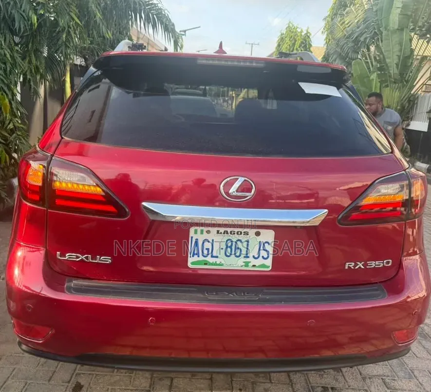 Lexus RX 2011 Red