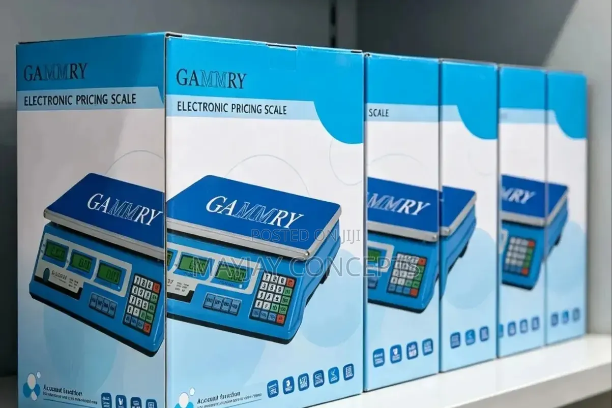 GAMMRY Electronic Pricing Scale 40KG | Digital Commercial Weighing Mac