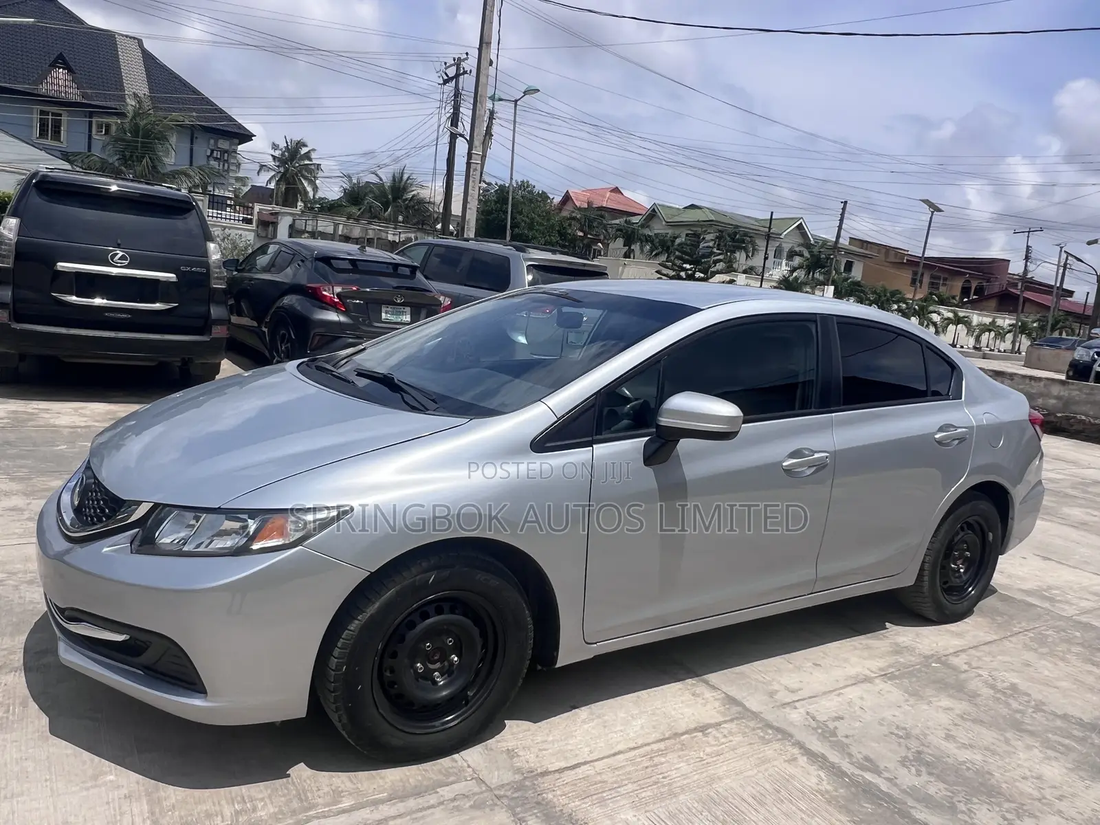 Honda Civic EX-L w/Navigation 4dr Sedan (1.8L 4cyl CVT) 2015 Silver