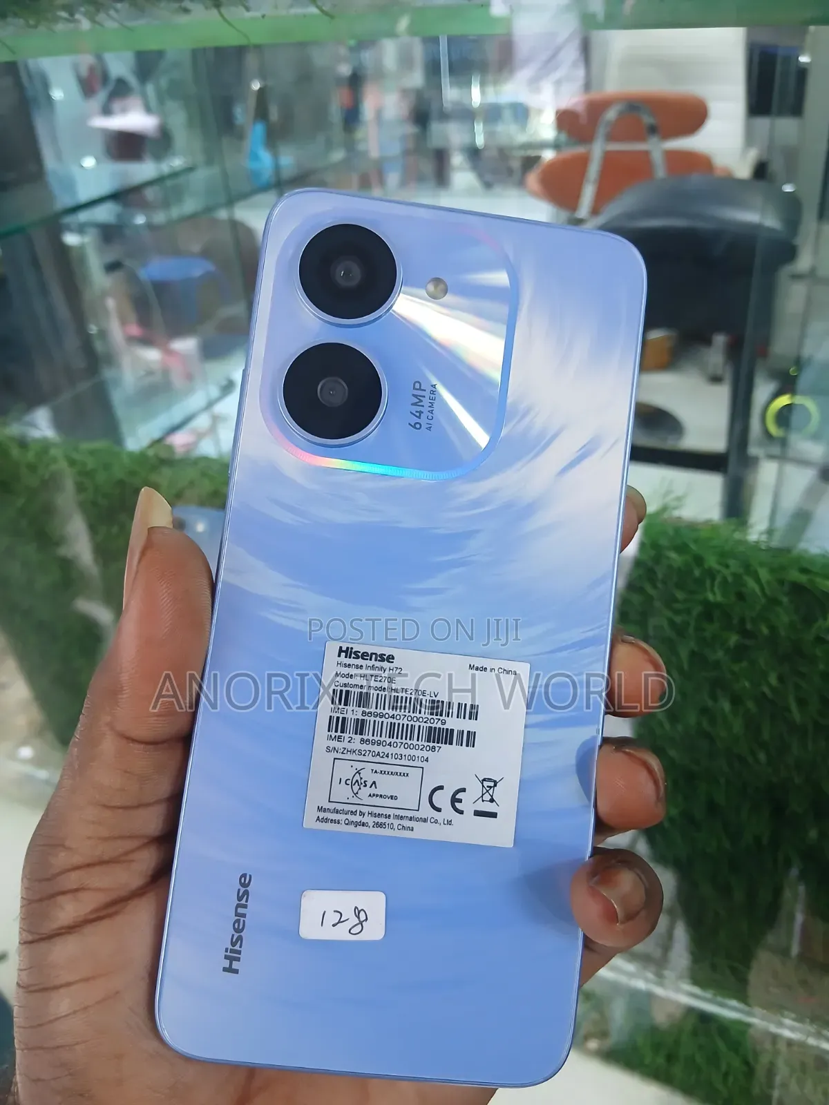 Hisense Infinity H72 Pro 128 GB Blue