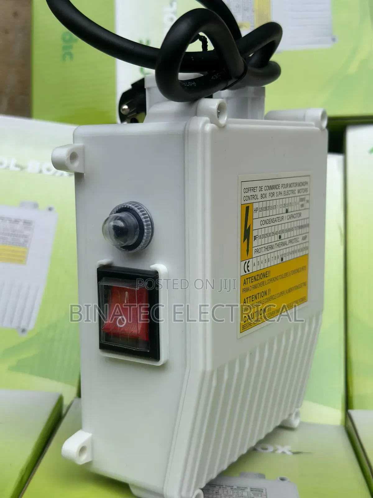Pumping Machine Control Box – Reliable Motor Control Protection
