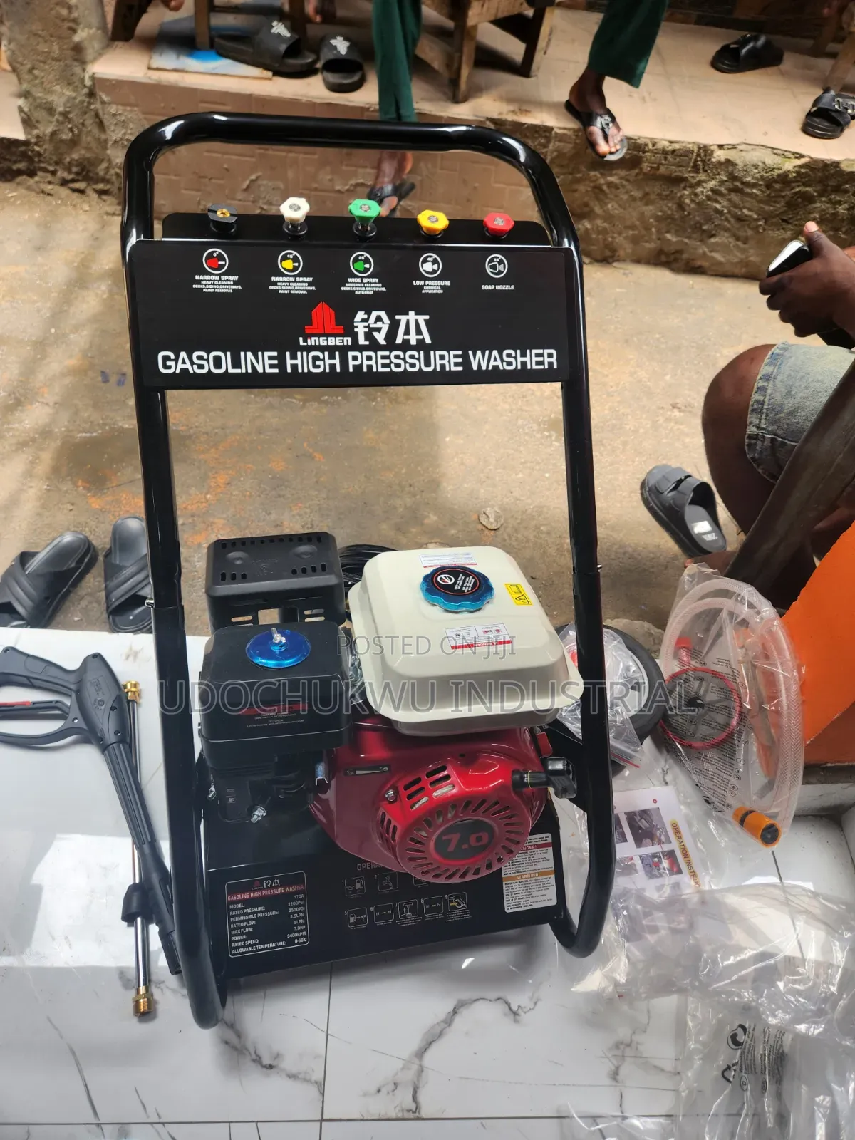 Gasoline High Pressure Washer 7HP