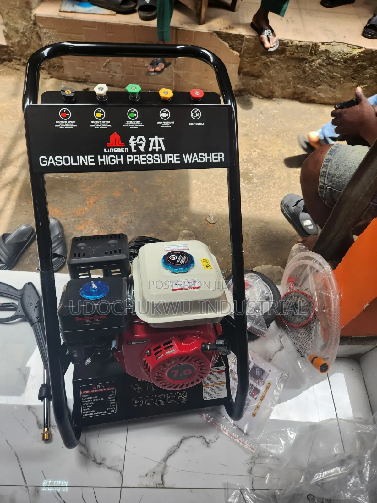 Gasoline High Pressure Washer 7HP