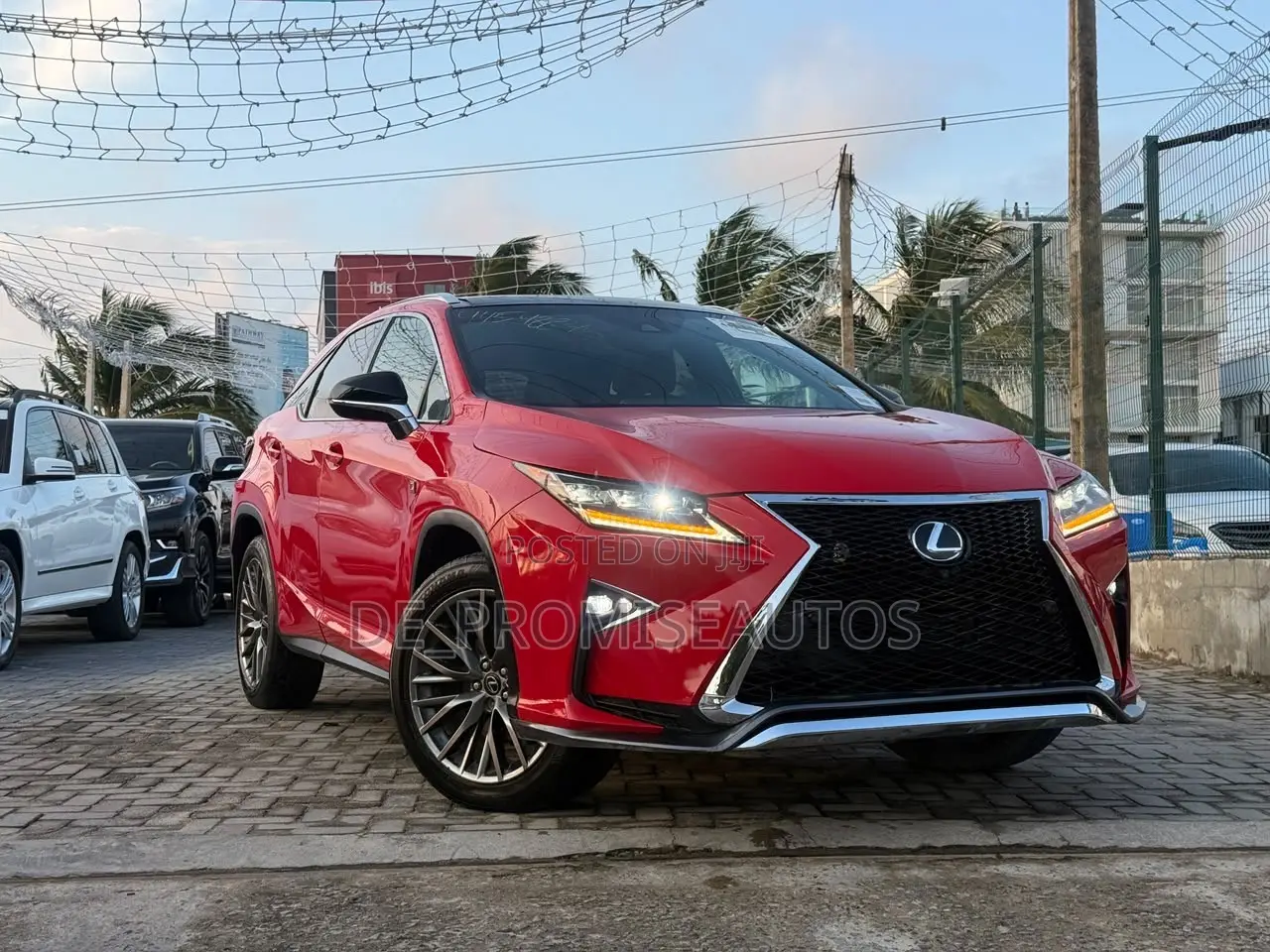 Lexus RX 350  F Sport AWD 2019 Red