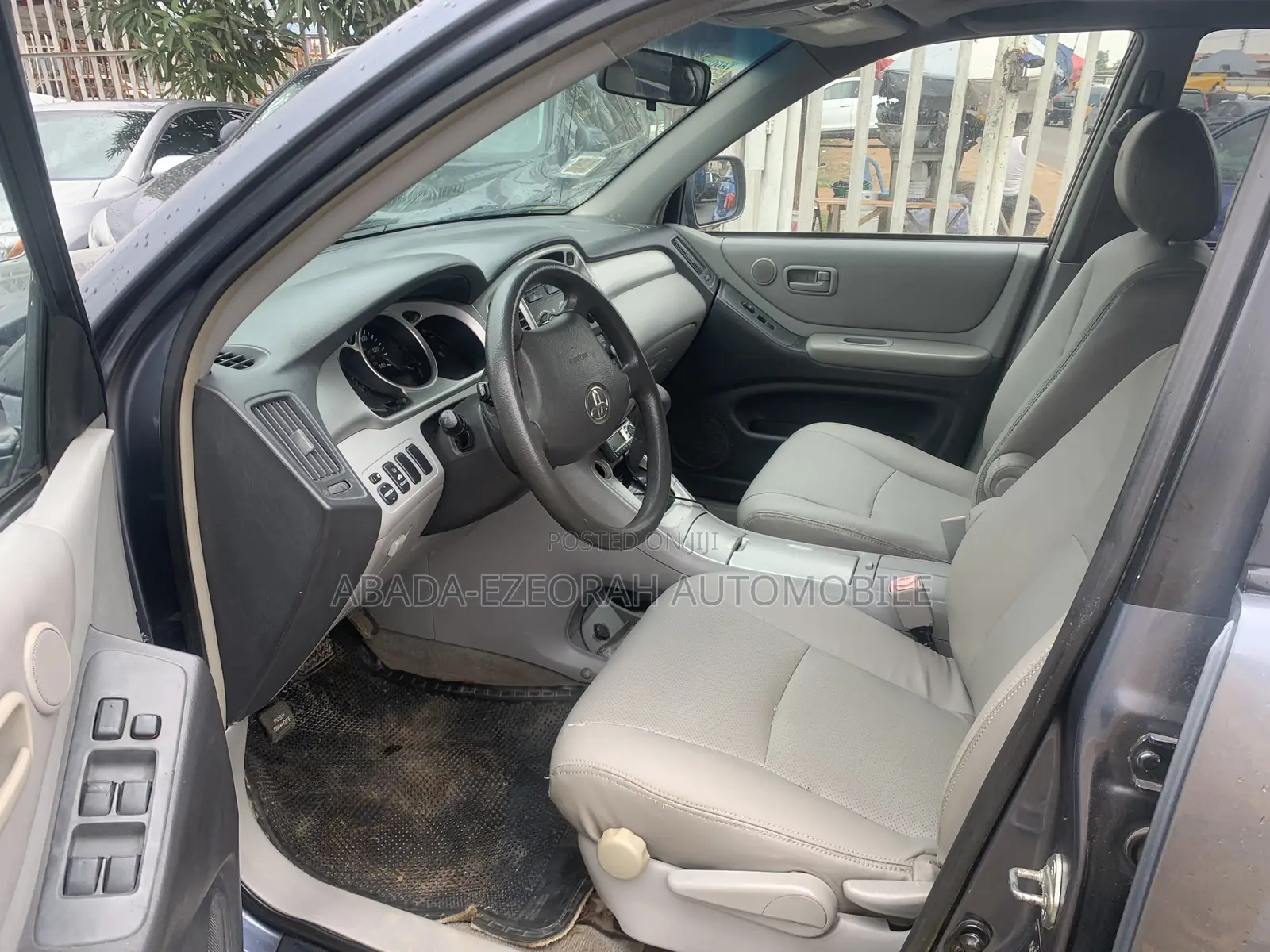 Toyota Highlander 4x4 2007 Gray