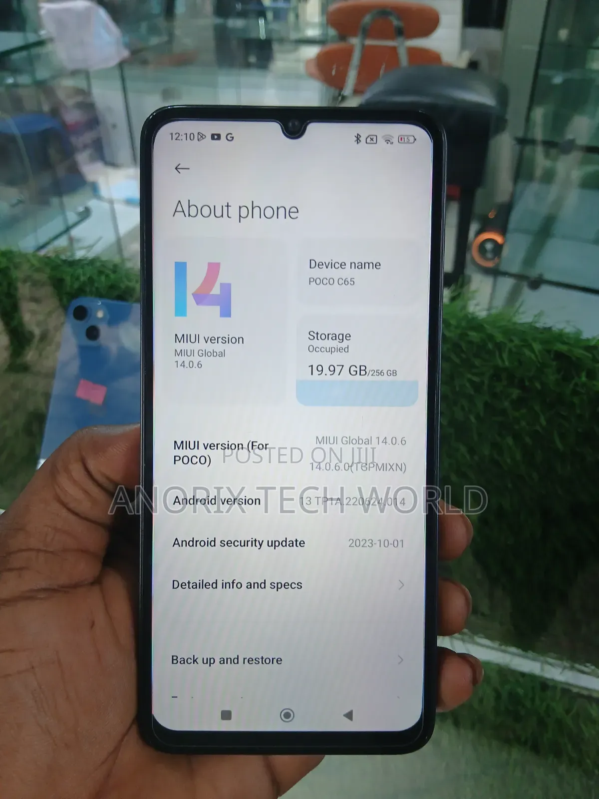 Xiaomi Poco C65 256 GB Black