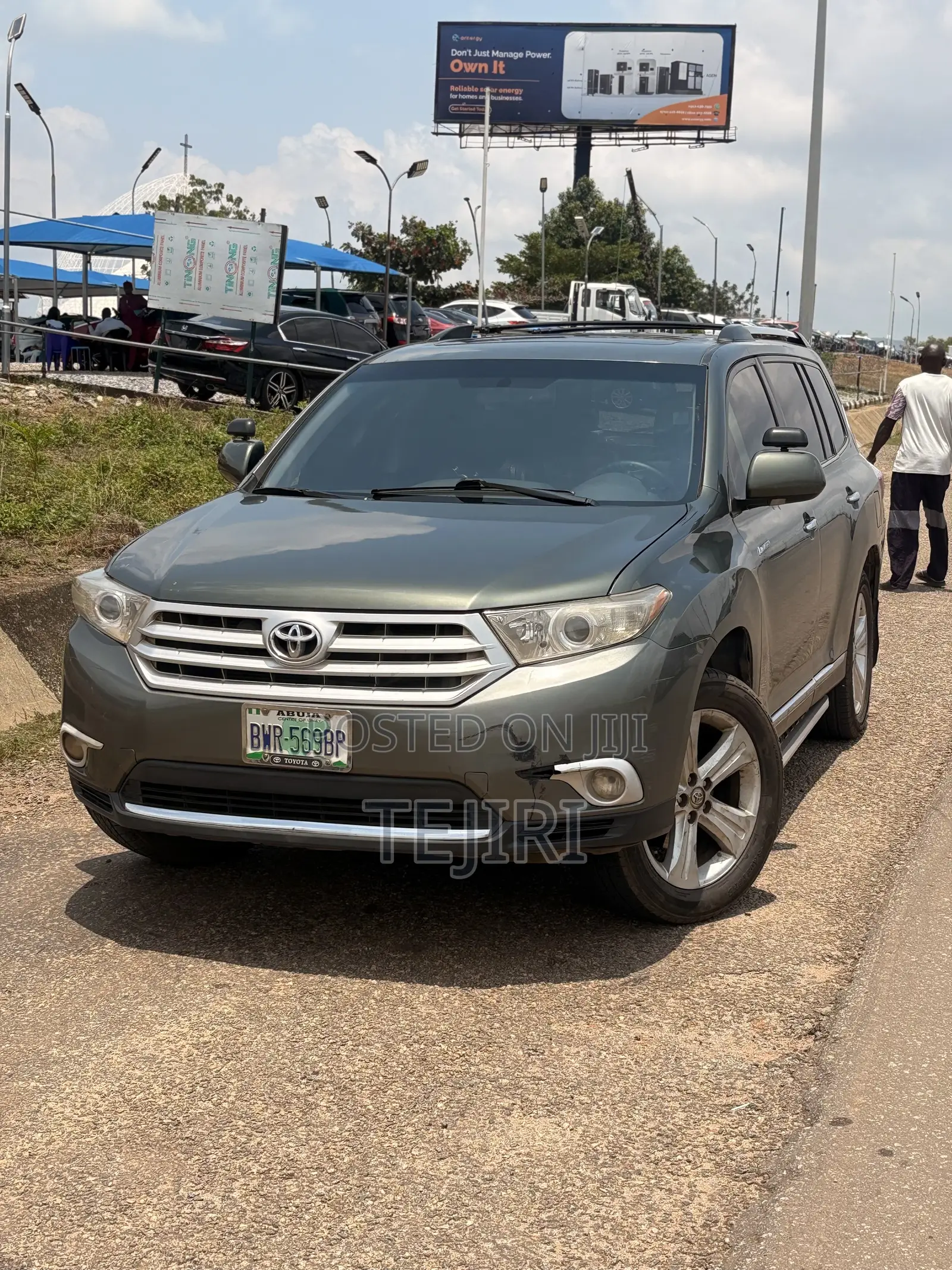 Toyota Highlander Limited 3.5l 4WD 2013 Green
