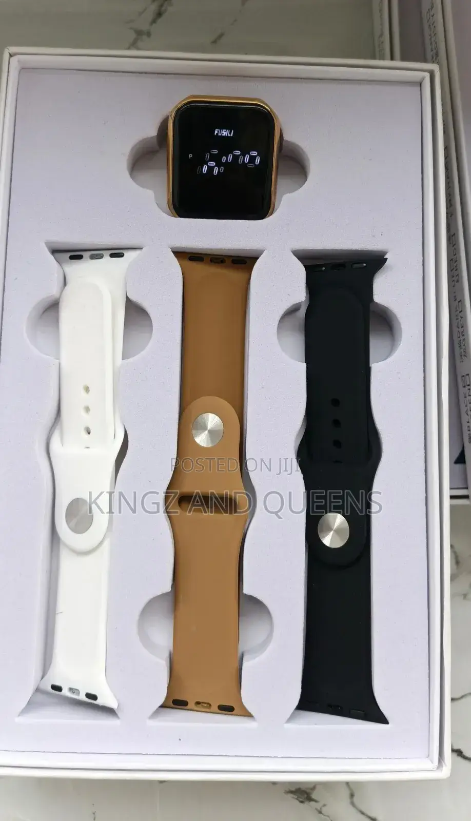Fusili Unisex Touch Watch With Straps