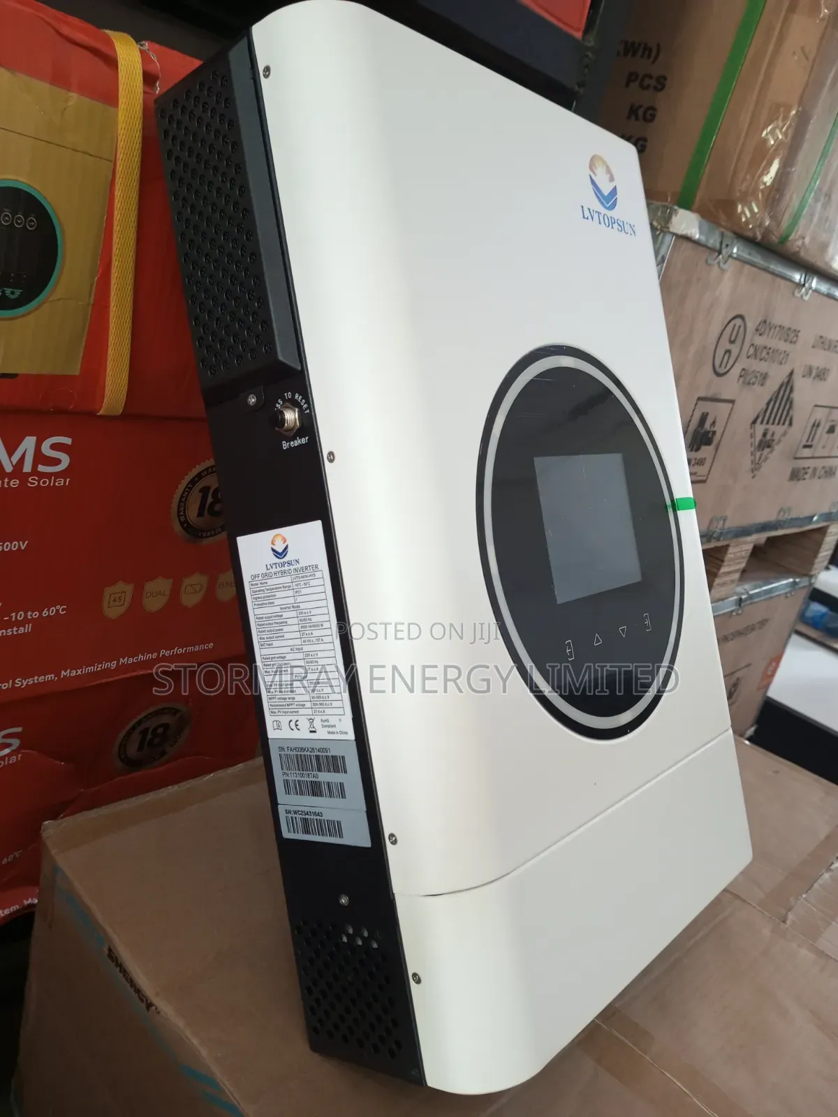 LVTopsun 6kva Hybrid Inverter