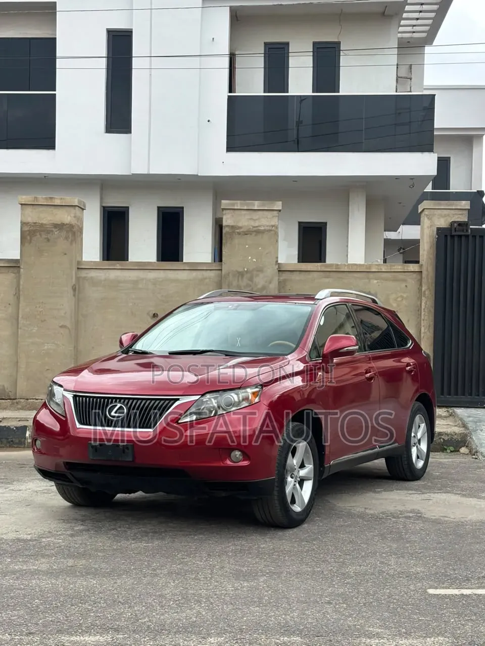Lexus RX 2011 Red