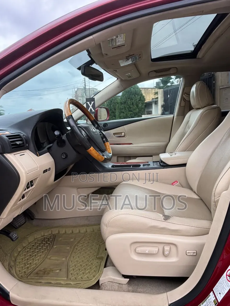 Lexus RX 2011 Red