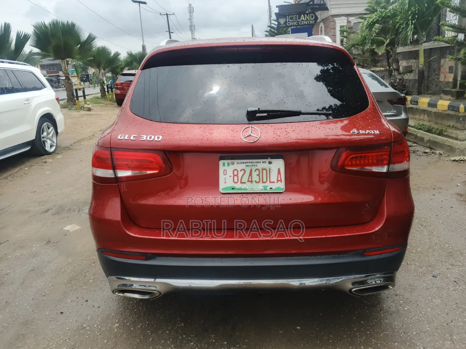 Mercedes-Benz GLC-Class 2016 Red