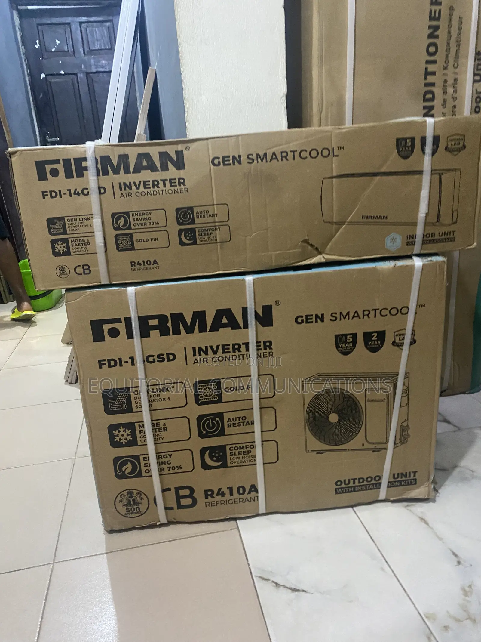 FDI-14GSD Firman Air Conditioner – 1.5HP Inverter Split Unit