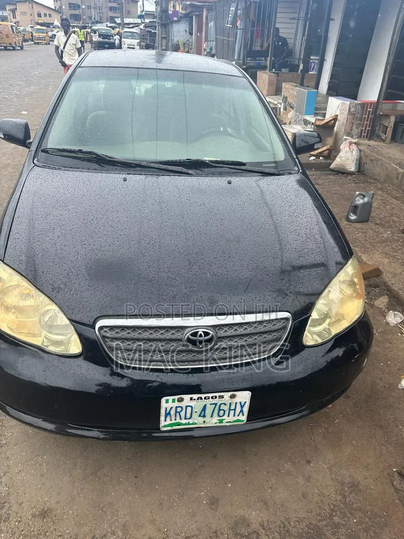 Toyota Corolla 2006 Black