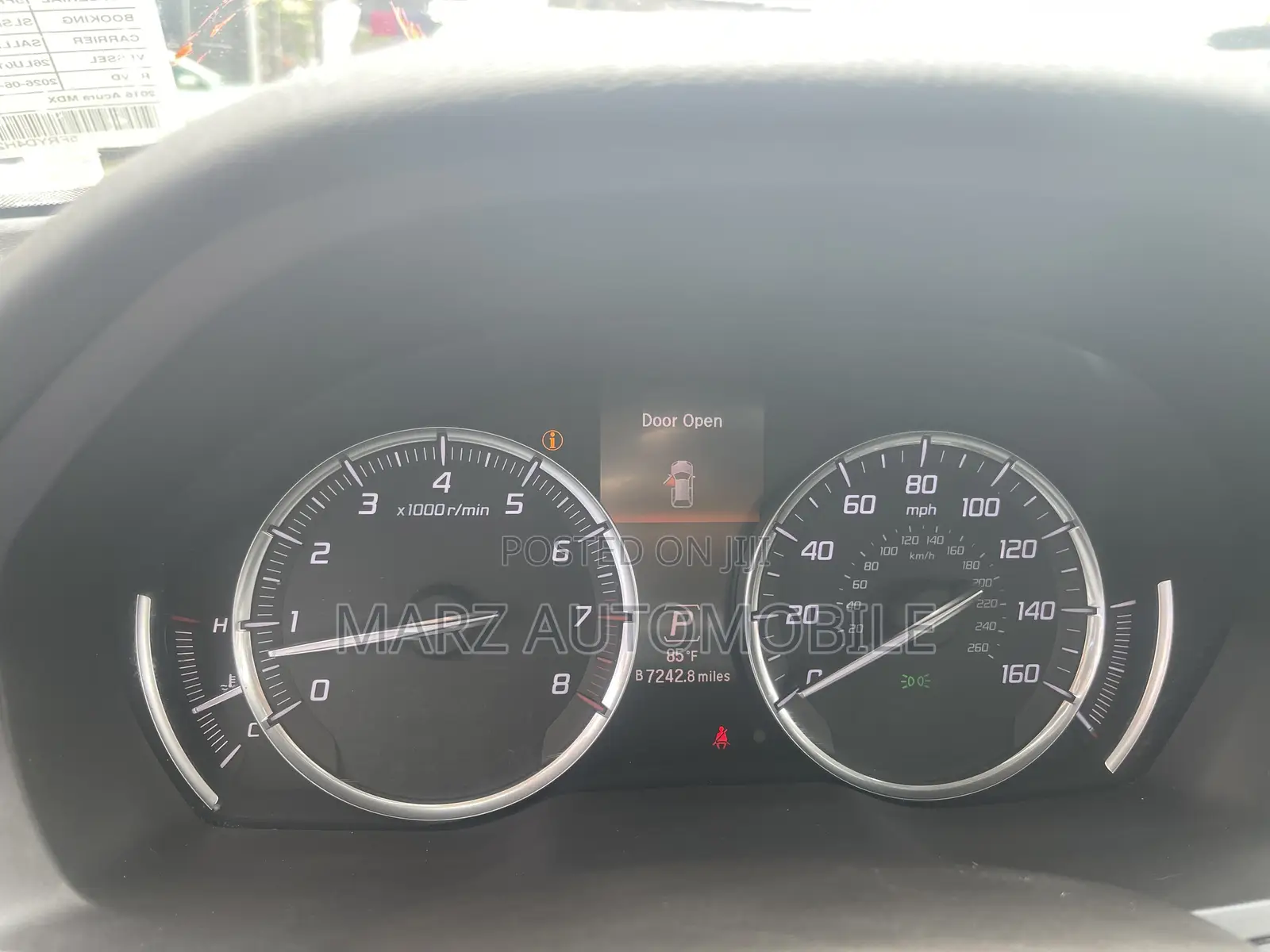 Acura MDX 2017 Gray