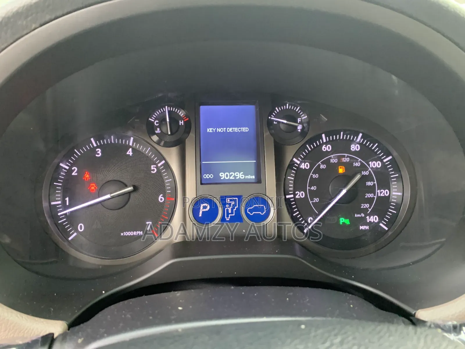 Lexus GX 2016 Black