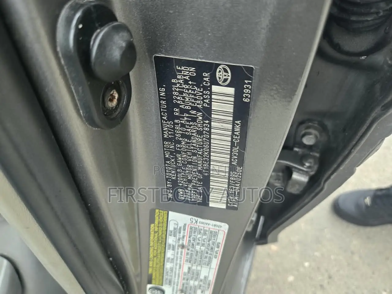 Toyota Camry 2006 Gray
