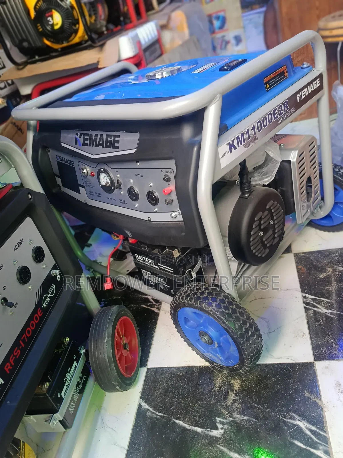 Kemage Model 11000e2R With Remote Control 9kva