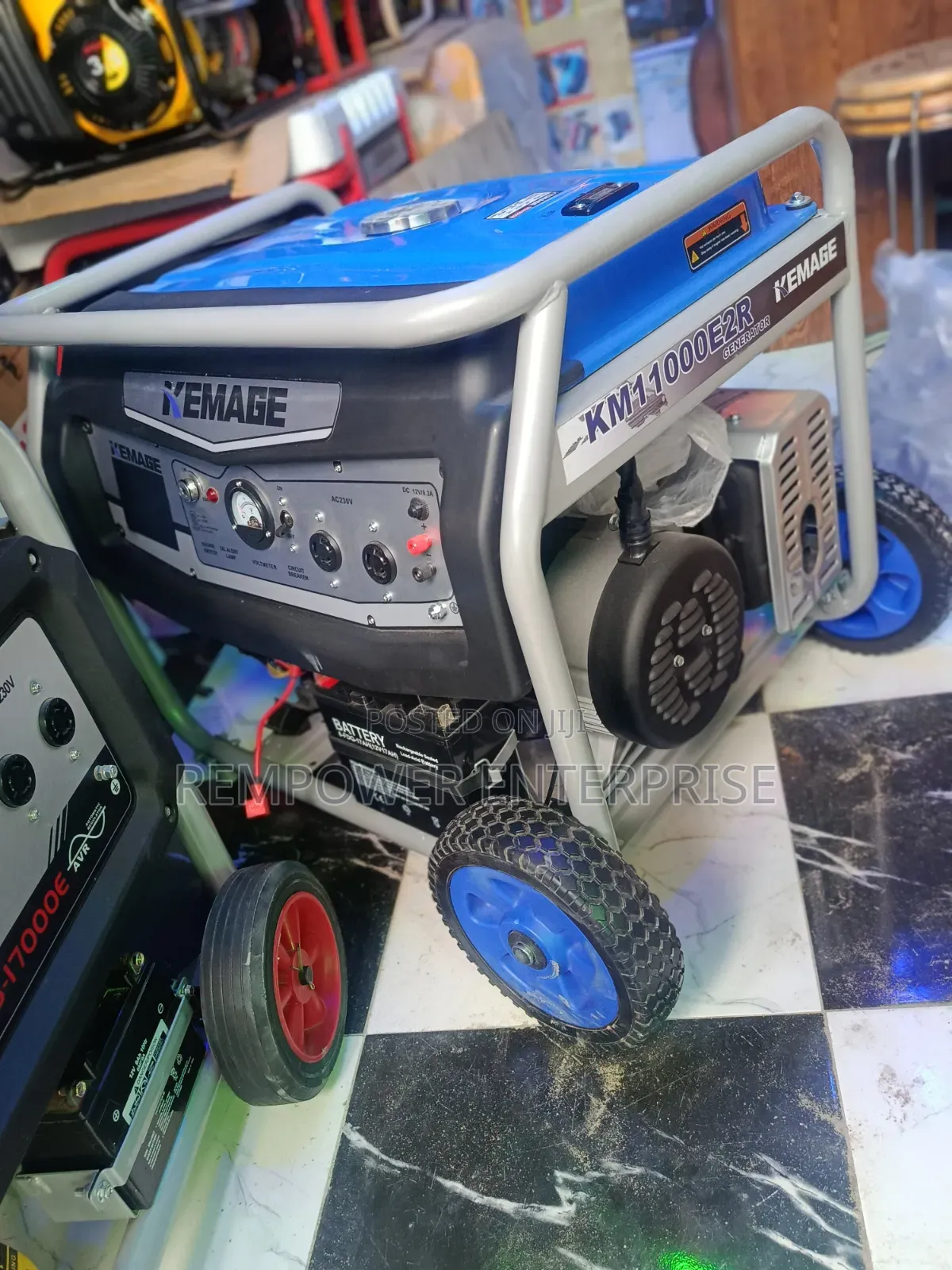 Kemage Model 11000e2R With Remote Control 9kva
