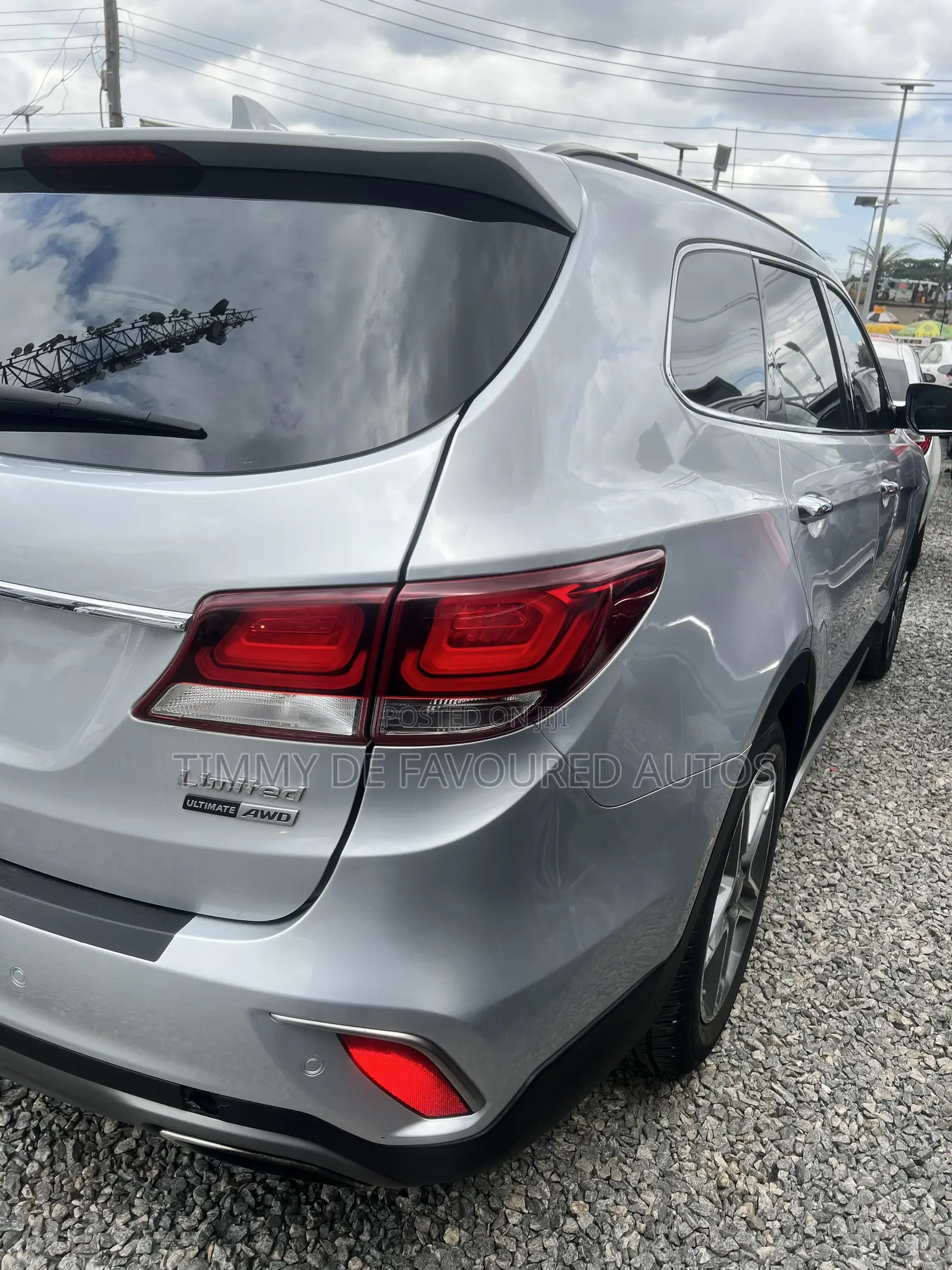 Hyundai Santa Fe Limited AWD 2016 Silver