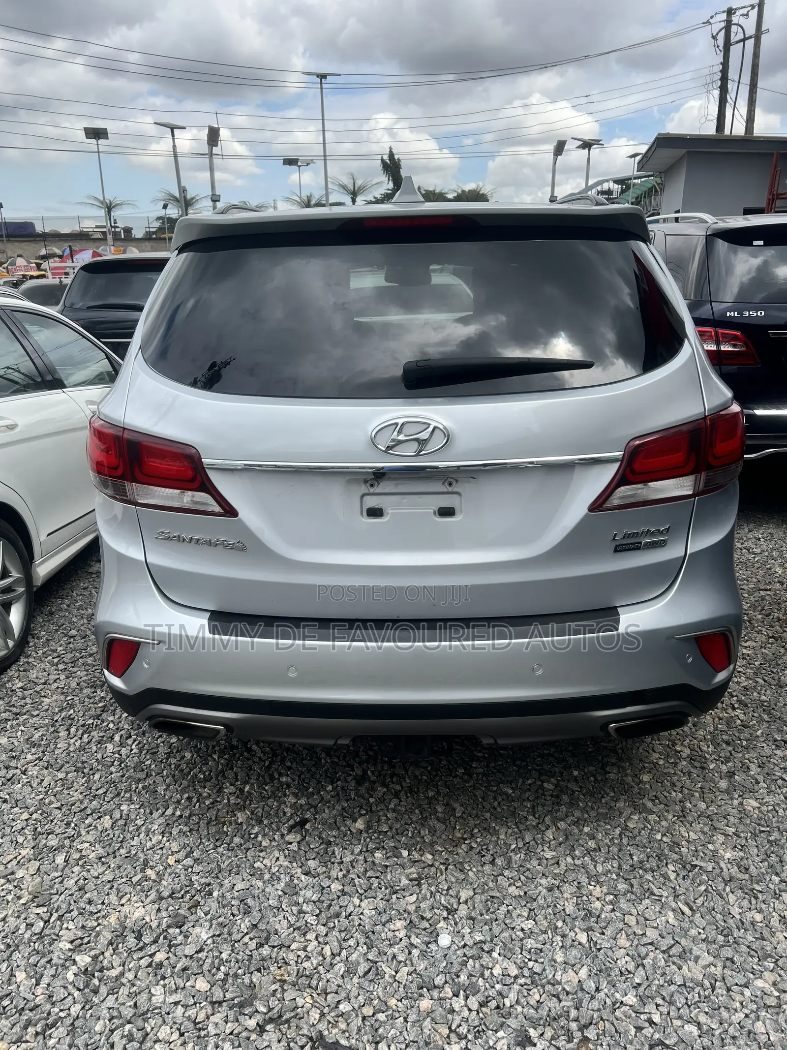 Hyundai Santa Fe Limited AWD 2016 Silver