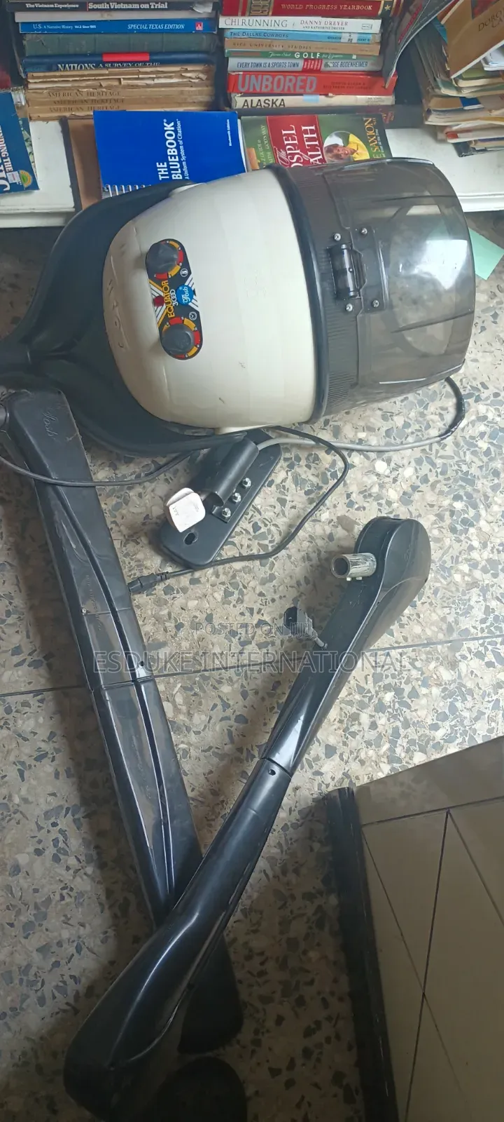 Hair Dryer With Wall Mount