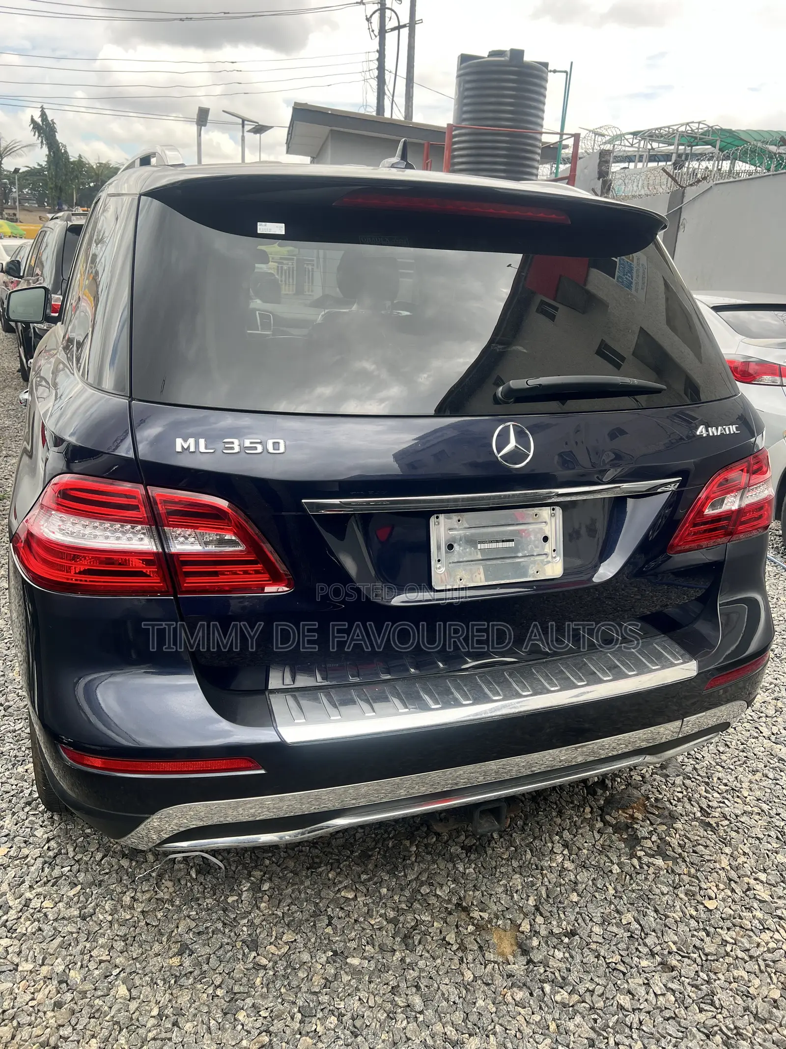 Mercedes-Benz M Class ML 350 4Matic 2012 Blue