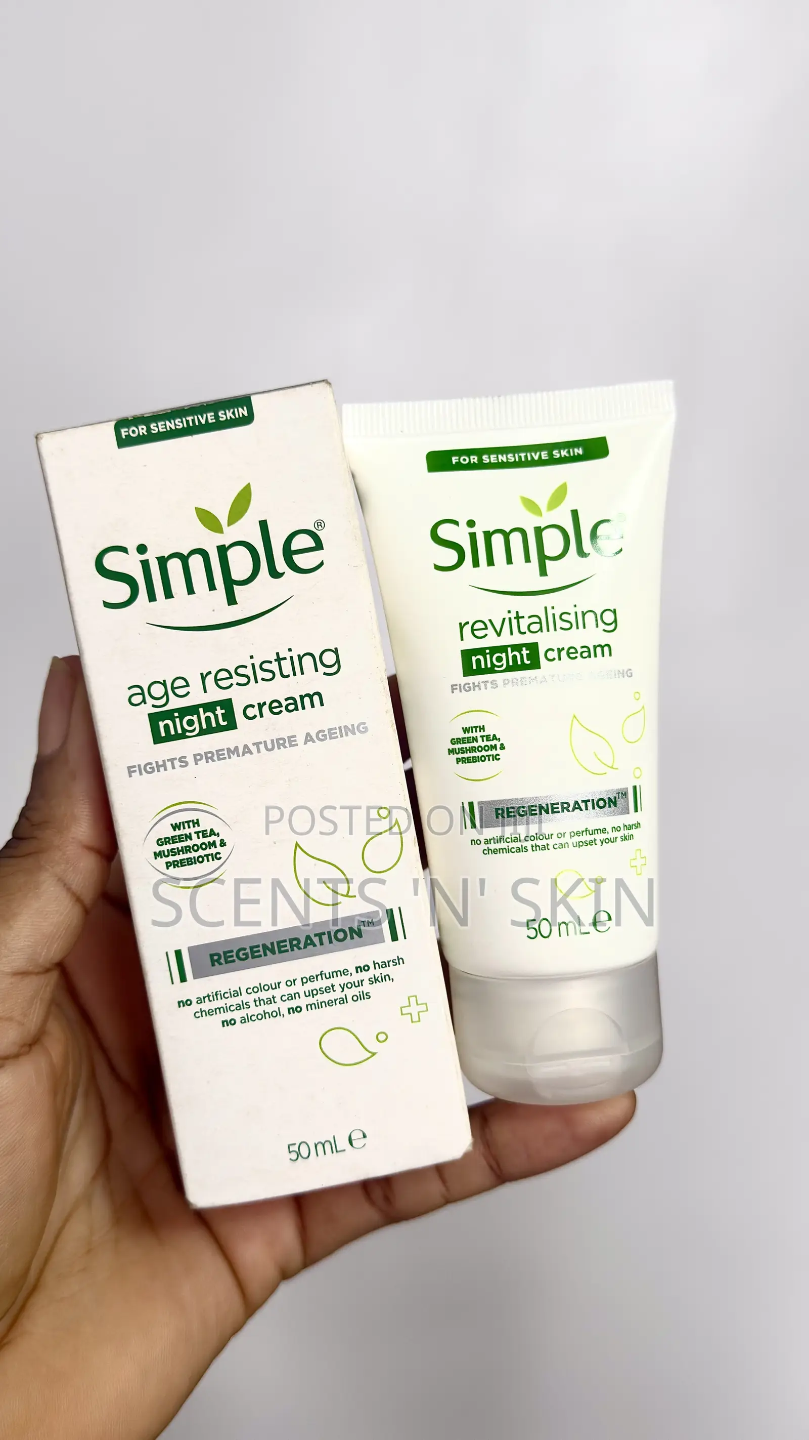 Simple Age Resisting Night Cream 50ml