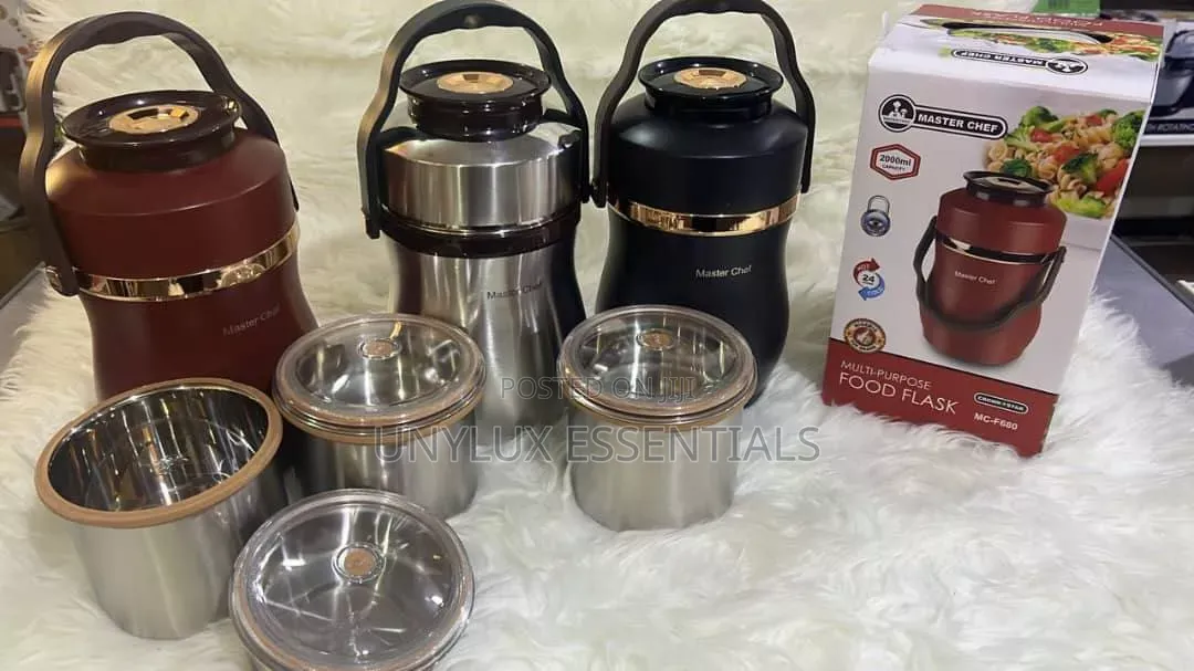 Eurosonic 2L Vacuum Food Flask (Ailijin)