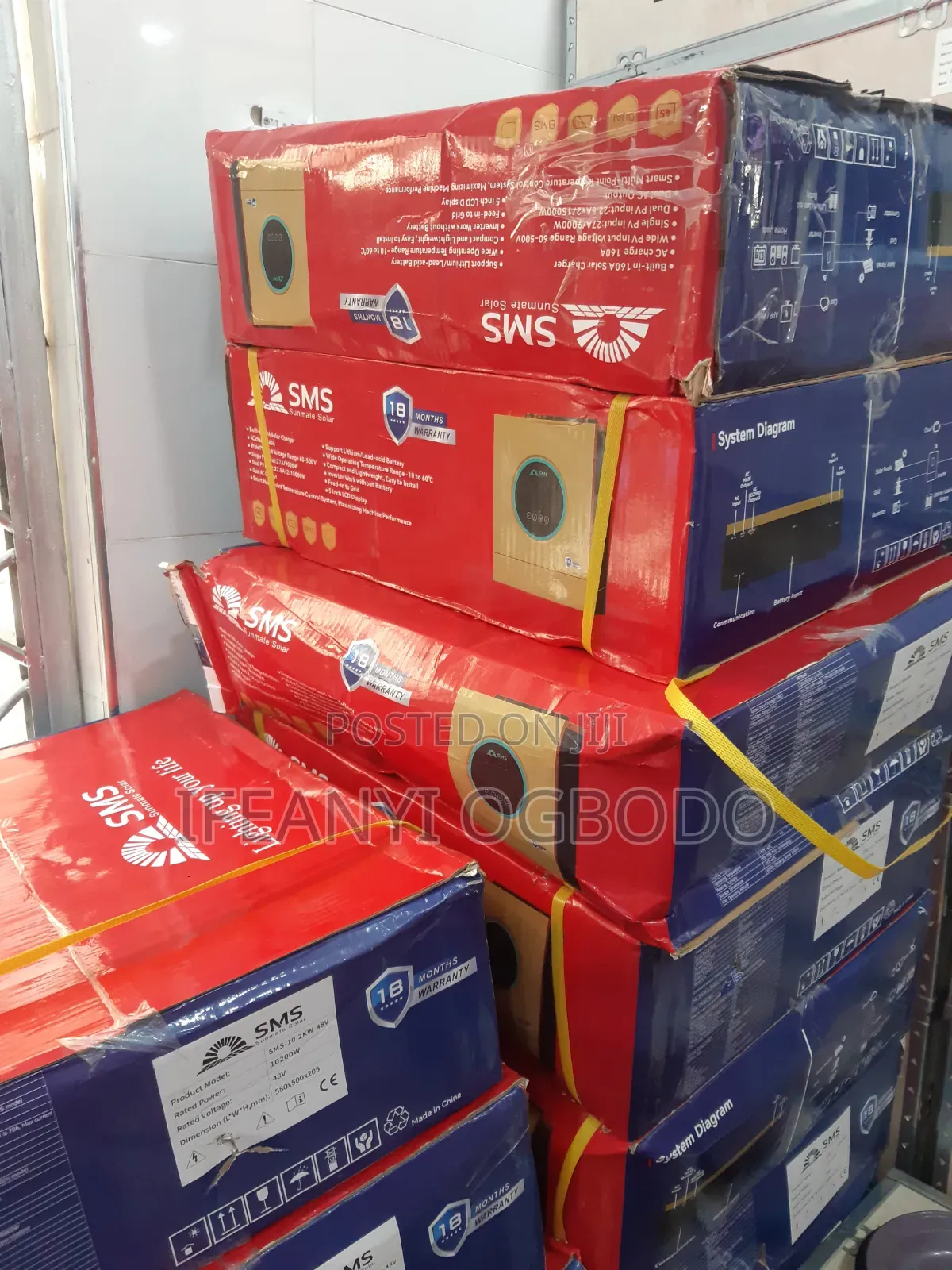 SMS Solar Inverter 10.2kva 48v Hybrid