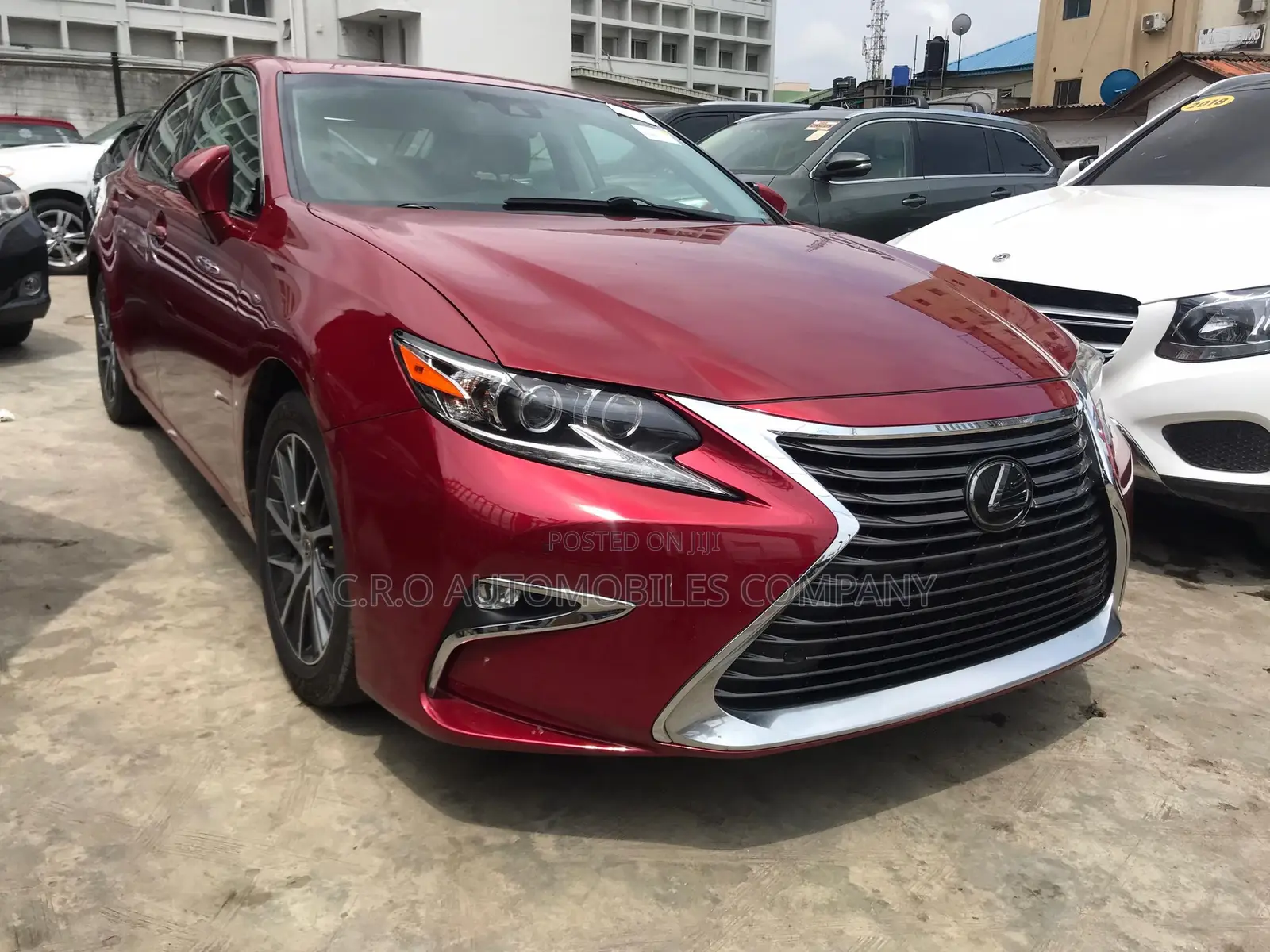 Lexus ES 350 FWD 2017 Red