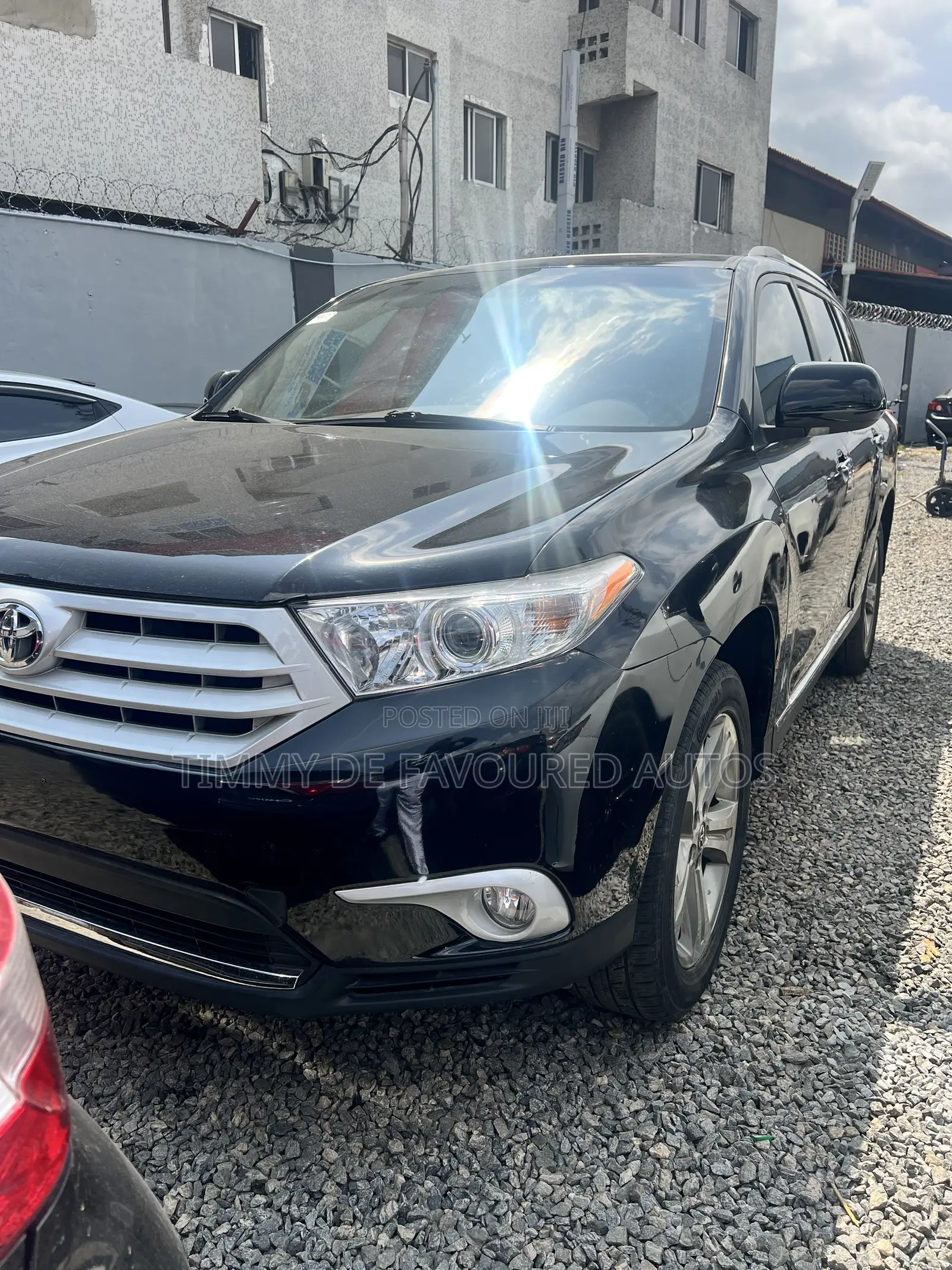 Toyota Highlander Limited 2011 Black